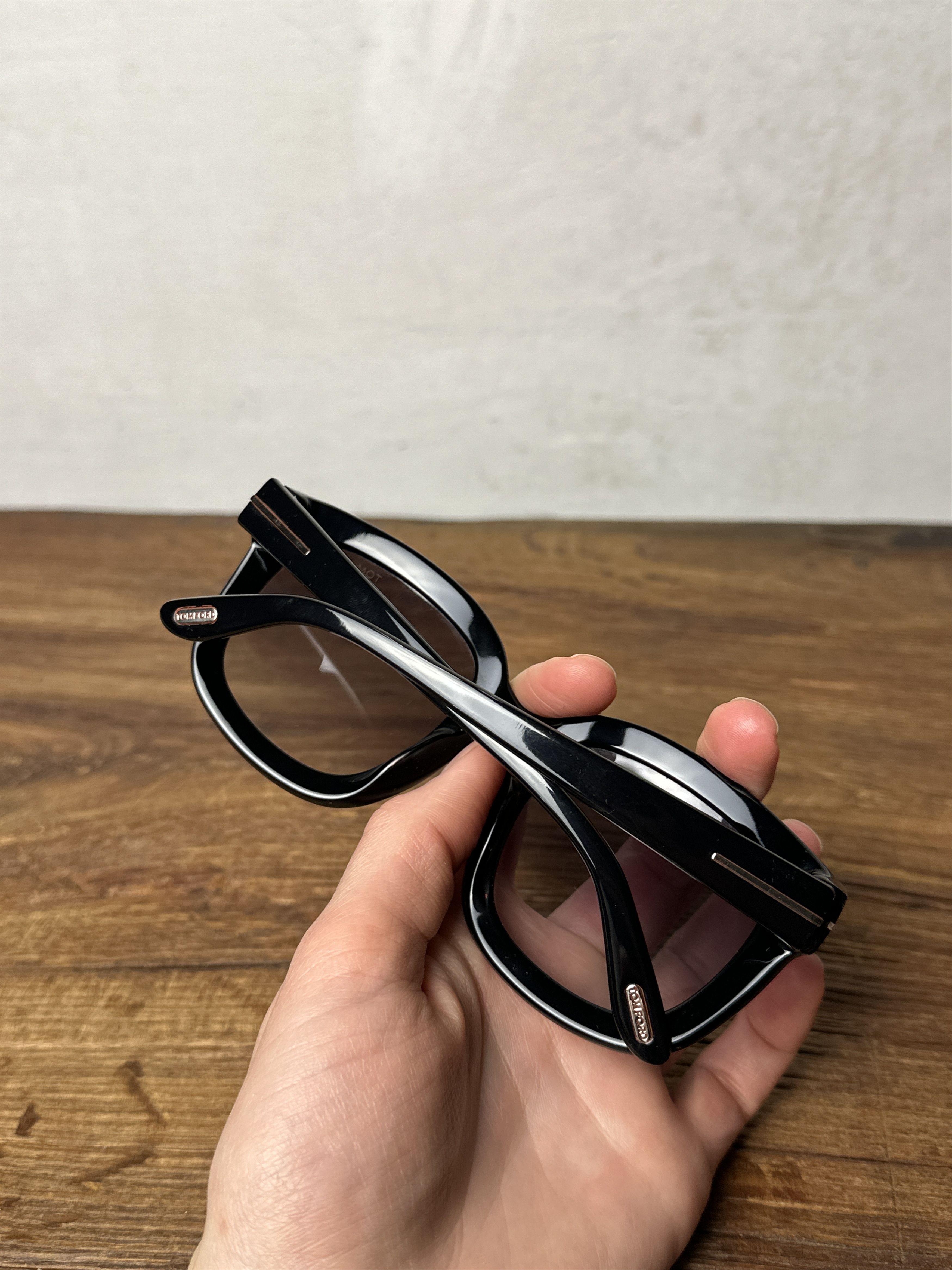 Tom Ford Tom Ford SS18 Black Acetate Sunglasses Size ONE SIZE - 6 Thumbnail