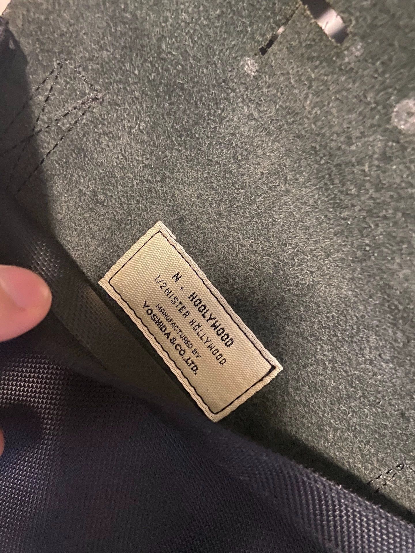 N.Hoolywood NHW x PORTER x Rooster 9/10 Leather Bag Cross Embroidery Size ONE SIZE - 5 Thumbnail
