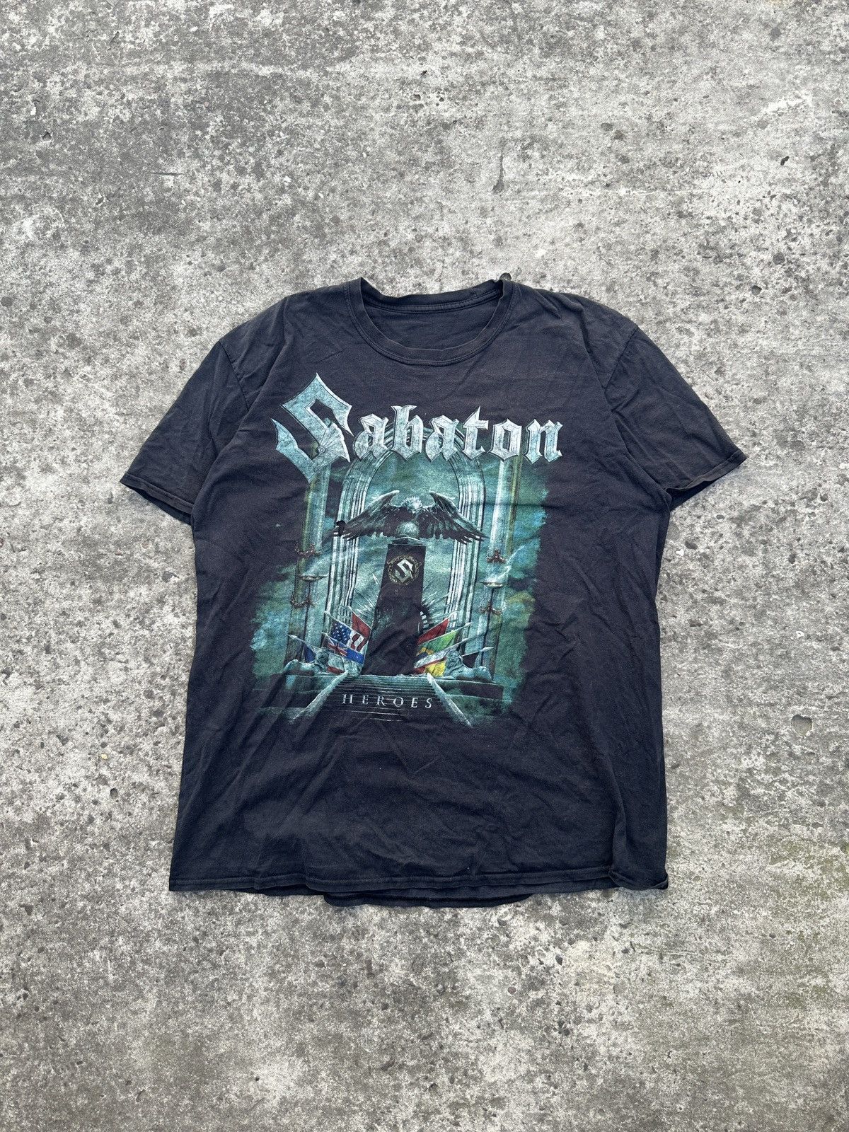 Band Tees Y2K Sabaton Logo T-shirt Casual Streetwear Rare Game Usa M Size US M / EU 48-50 / 2 - 1 Thumbnail