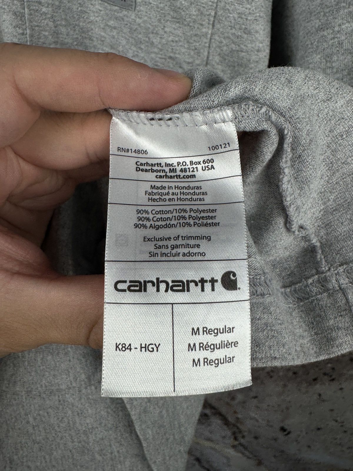 Carhartt × Carhartt Wip × Stussy Men’s Carhartt T-Shirt Streetwear Size Medium Size US M / EU 48-50 / 2 - 9 Thumbnail