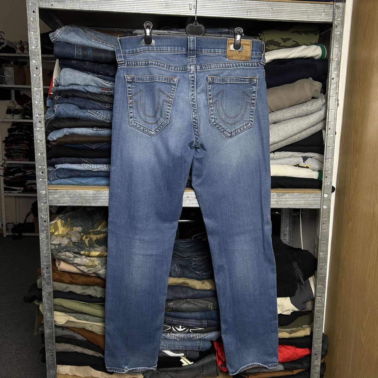 True Religion Vintage True Religion Big logo japanese y2k pants Size US 31 - 1 Thumbnail