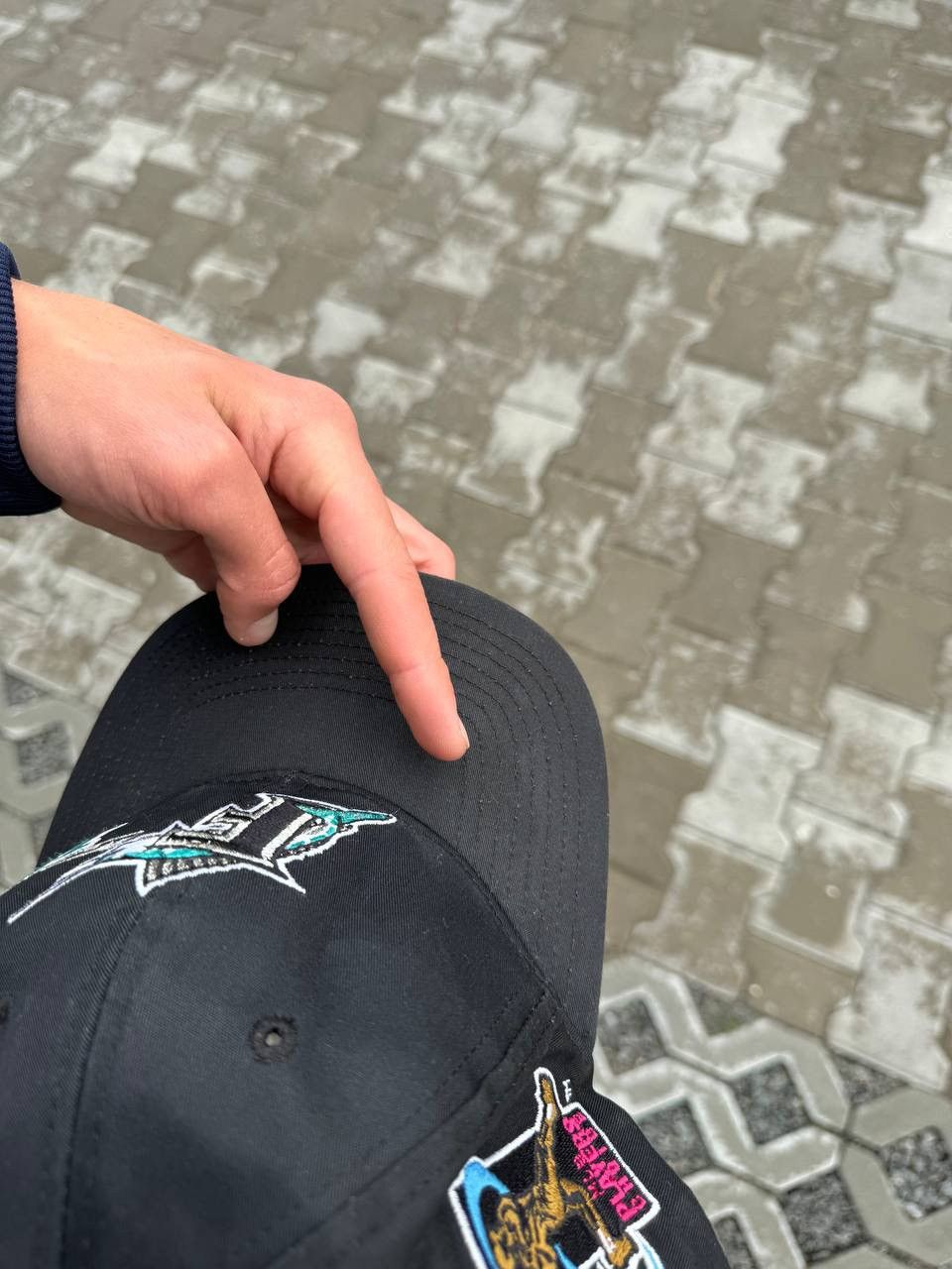 New Era RARE Vintage 90’s Florida Marlins Regular Cap Number 10 Size ONE SIZE - 11 Thumbnail