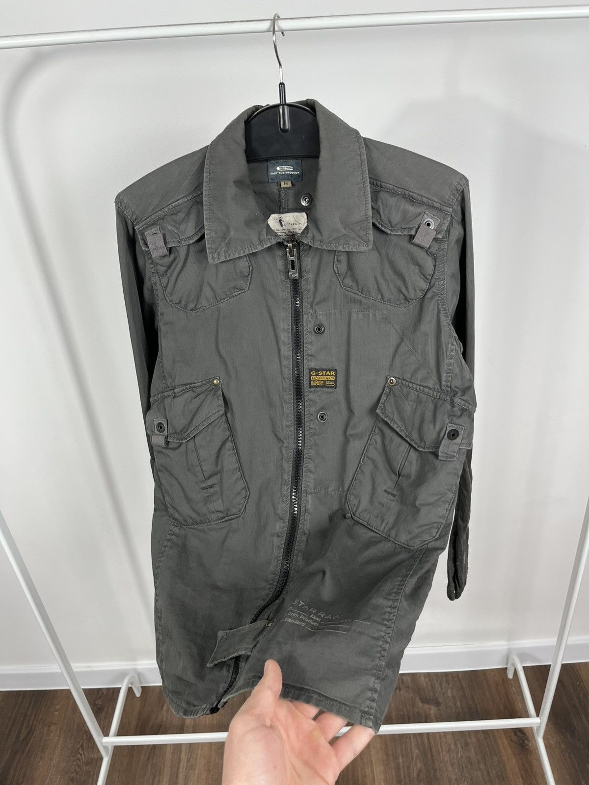 G-Star G-Star RAW Military Field Jacket Multi Pocket Zip M Size US M / EU 48-50 / 2 - 7 Thumbnail