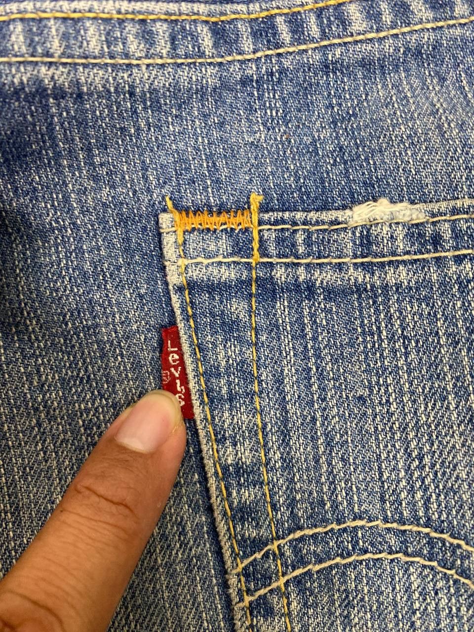 Levi's vintage levis 503 short denim distressed Size US 36 / EU 52 - 5 Thumbnail