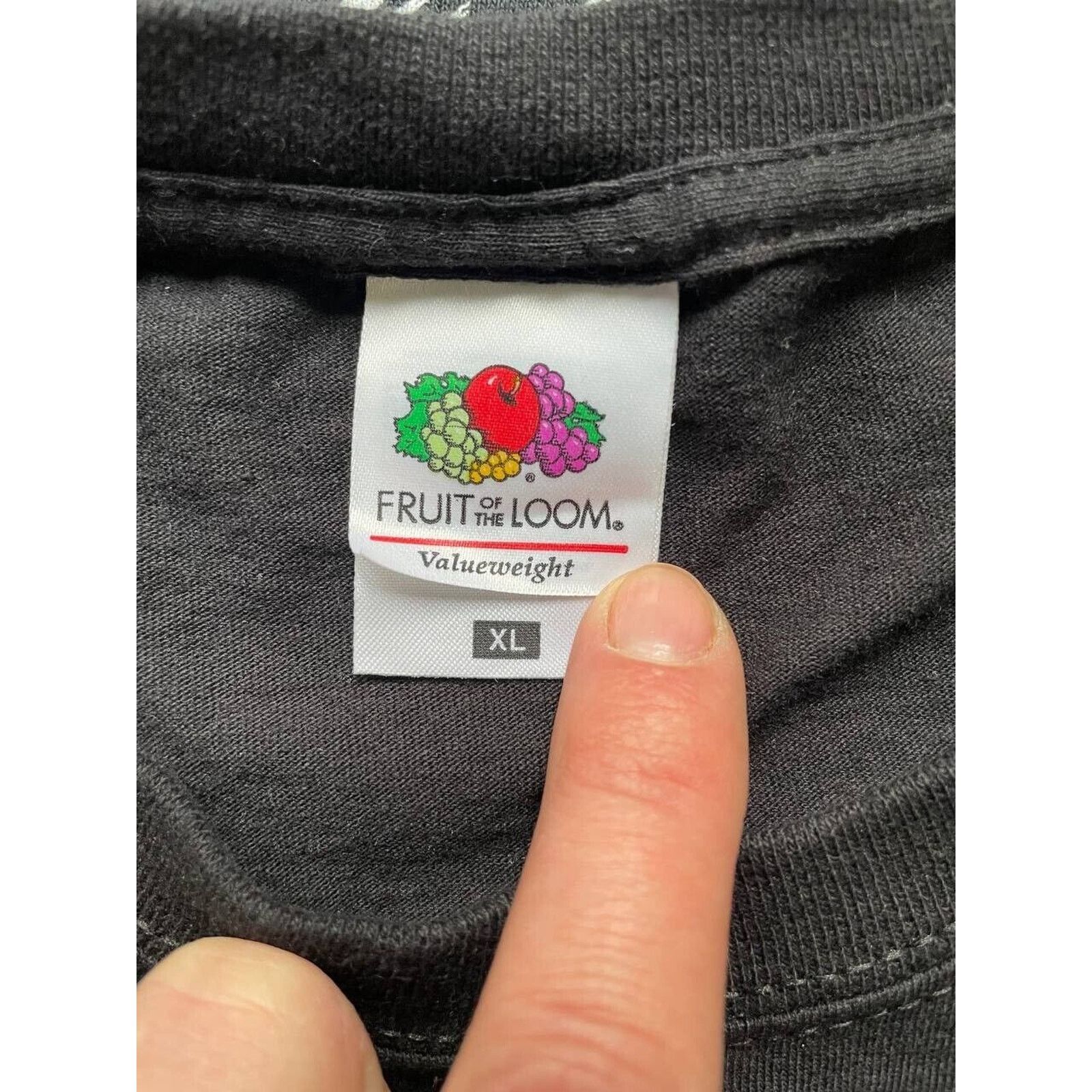Band Tees × Fruit Of The Loom Slayer Band T-Shirt XL Fruit of the Loom Black Skull Size US XL / EU 56 / 4 - 4 Thumbnail