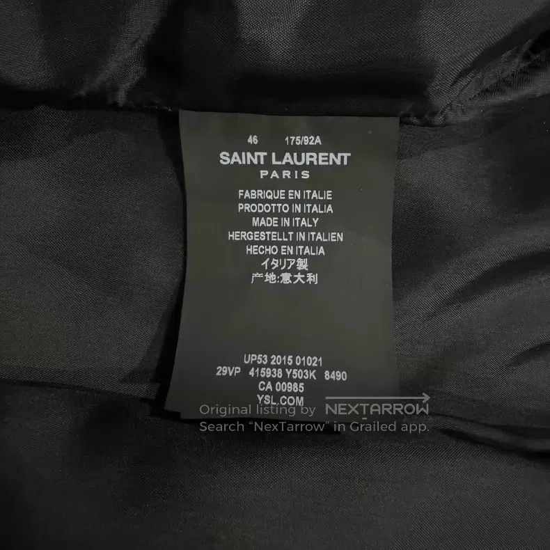 Saint Laurent Paris #REF! Size US S / EU 44-46 / 1 - 5 Thumbnail