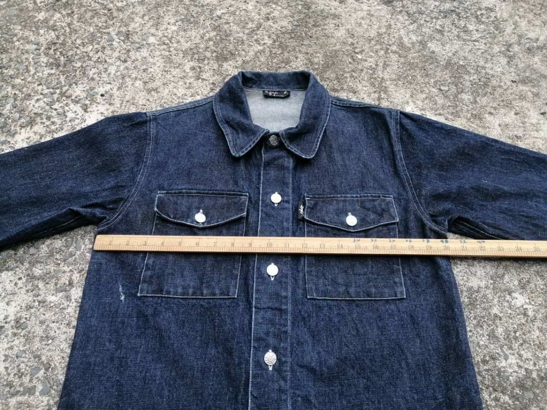 agnes b. Agnes B. Homme Denim Jacket Size US S / EU 44-46 / 1 - 3 Thumbnail