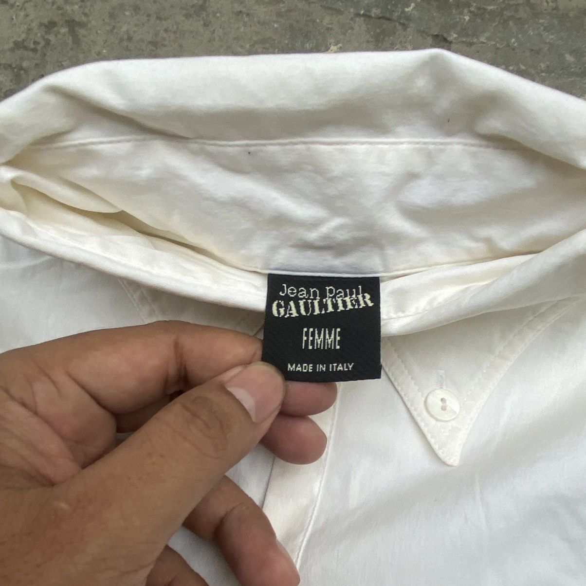 Jean Paul Gaultier Jean Paul Gaultier Pointed Shirt Size S / US 4 / IT 40 - 2 Thumbnail