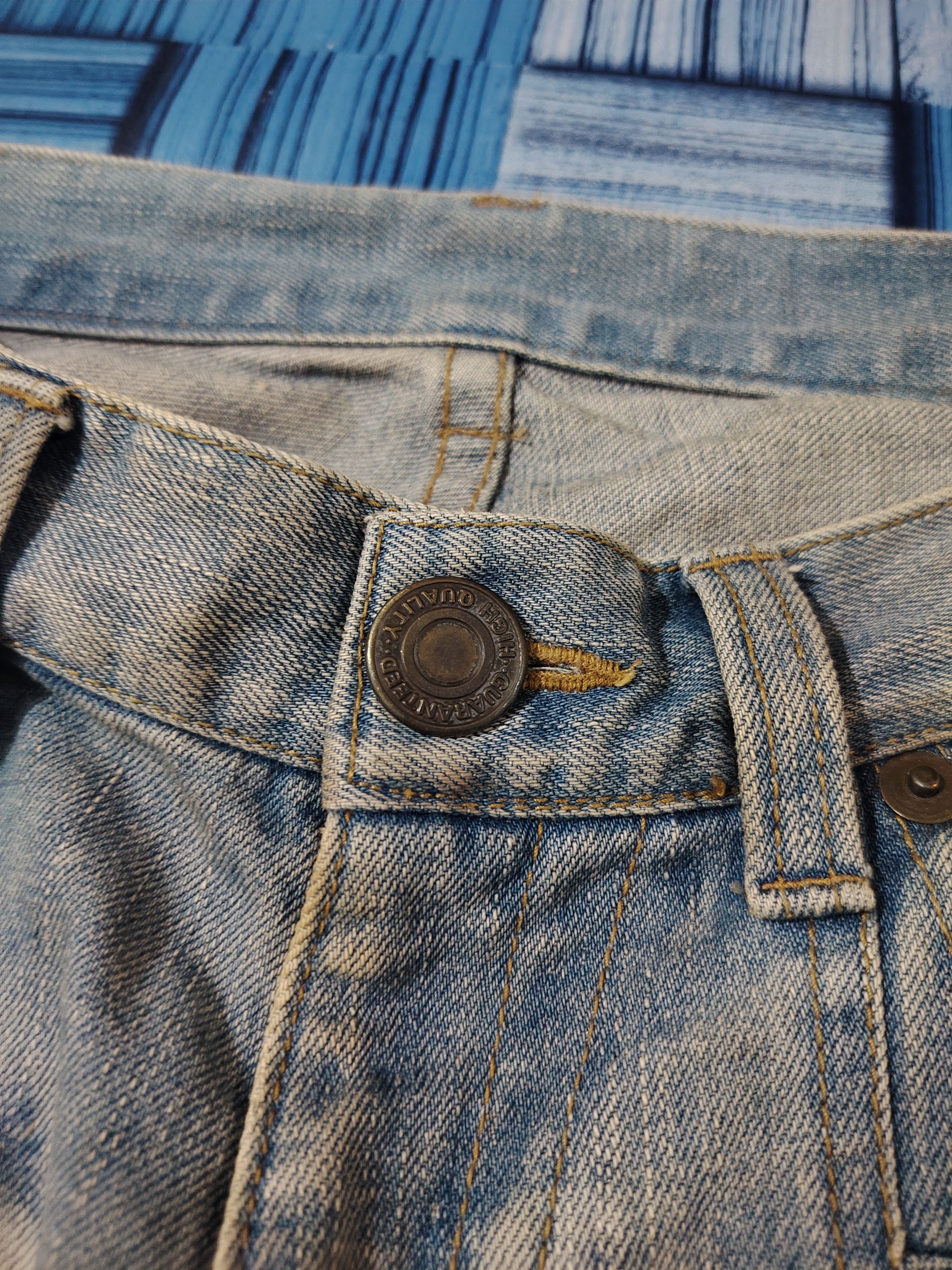 Japanese Brand Rattle Trap Japanese Distressed Denim Flared Jeans Size US 31 - 11 Thumbnail