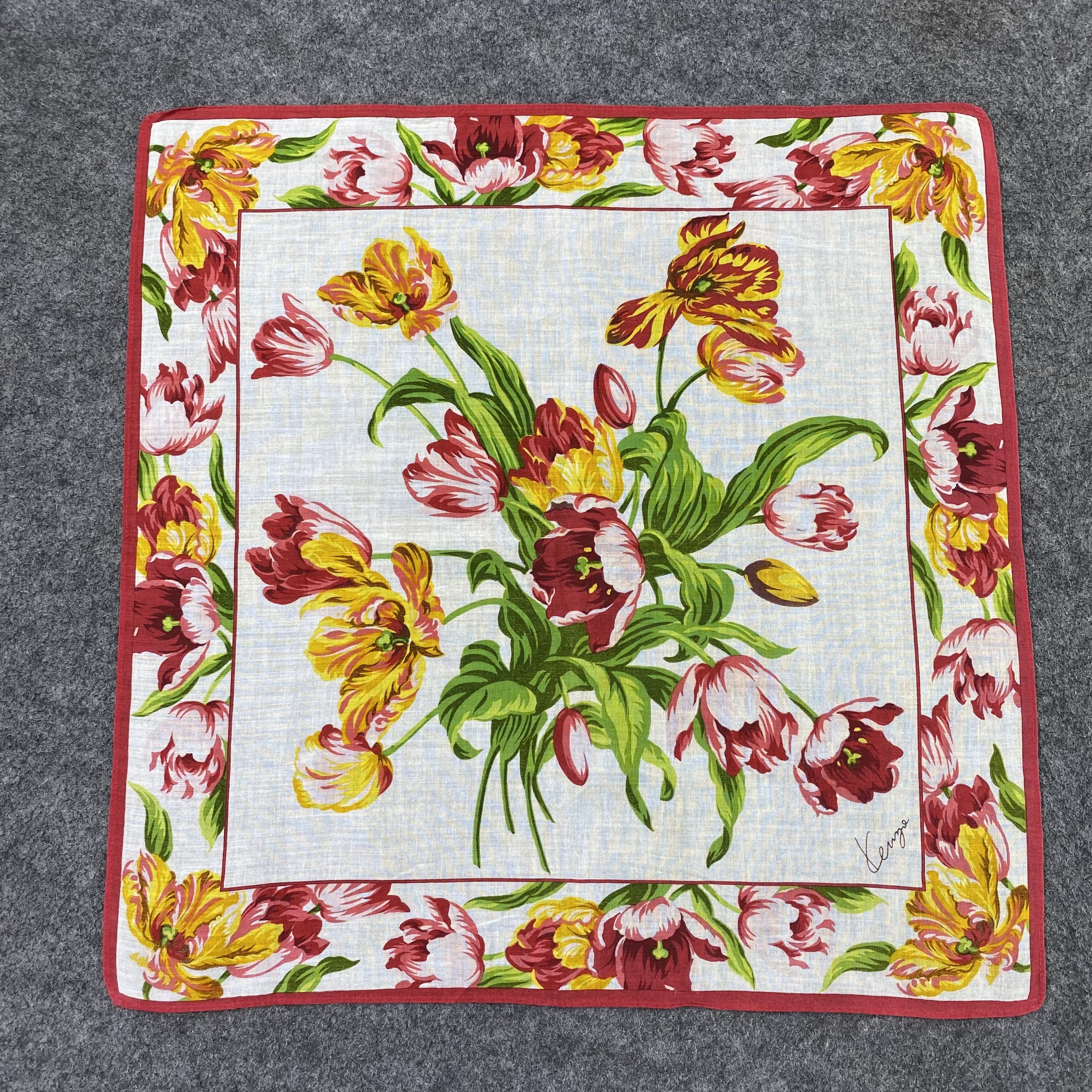 Kenzo Kenzo Handkerchief / Bandana / Neckerchief-B2153 Size ONE SIZE - 3 Thumbnail