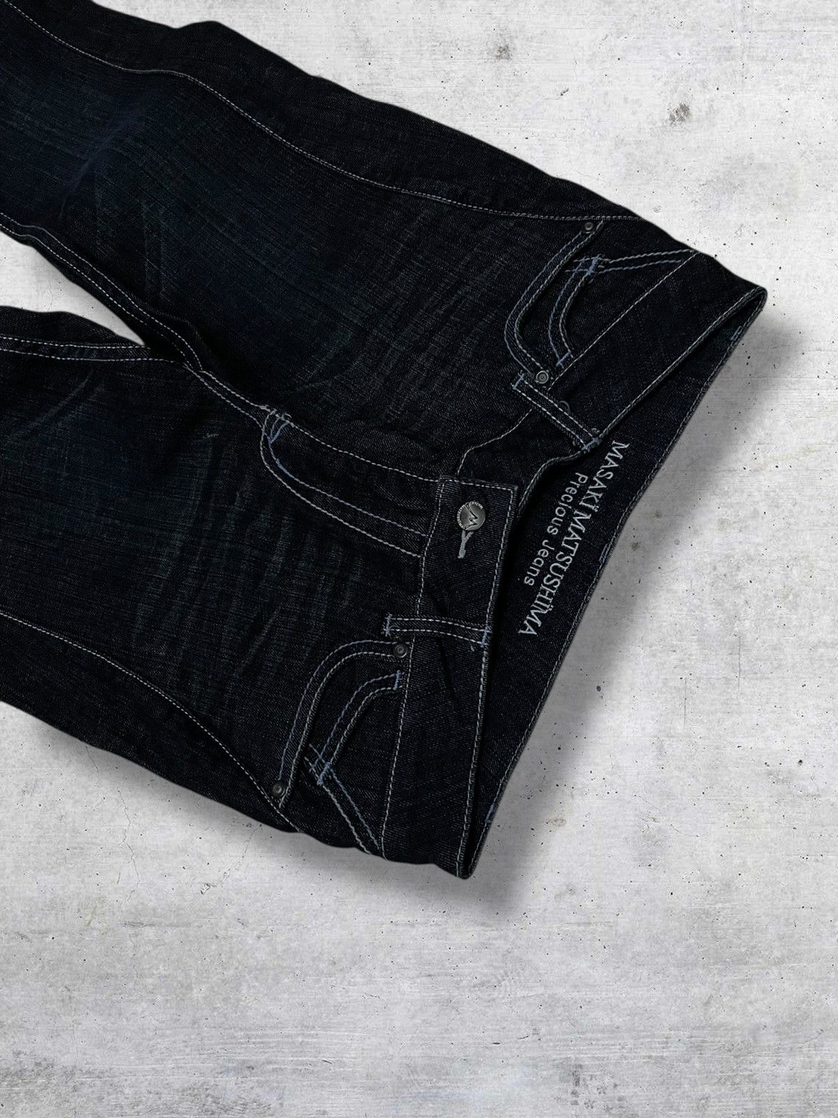 Masaki Matsushima MASAKI MATSUHIMA JAPAN DESIGNER 1990S ICONIC FLARED DENIM Size US 28 / EU 44 - 6 Thumbnail