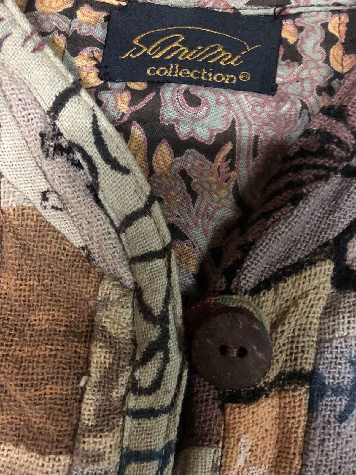 Japanese Brand Mimi Collection Colourful Patchwork Kapital Inspired Jacket Size US M / EU 48-50 / 2 - 3 Thumbnail