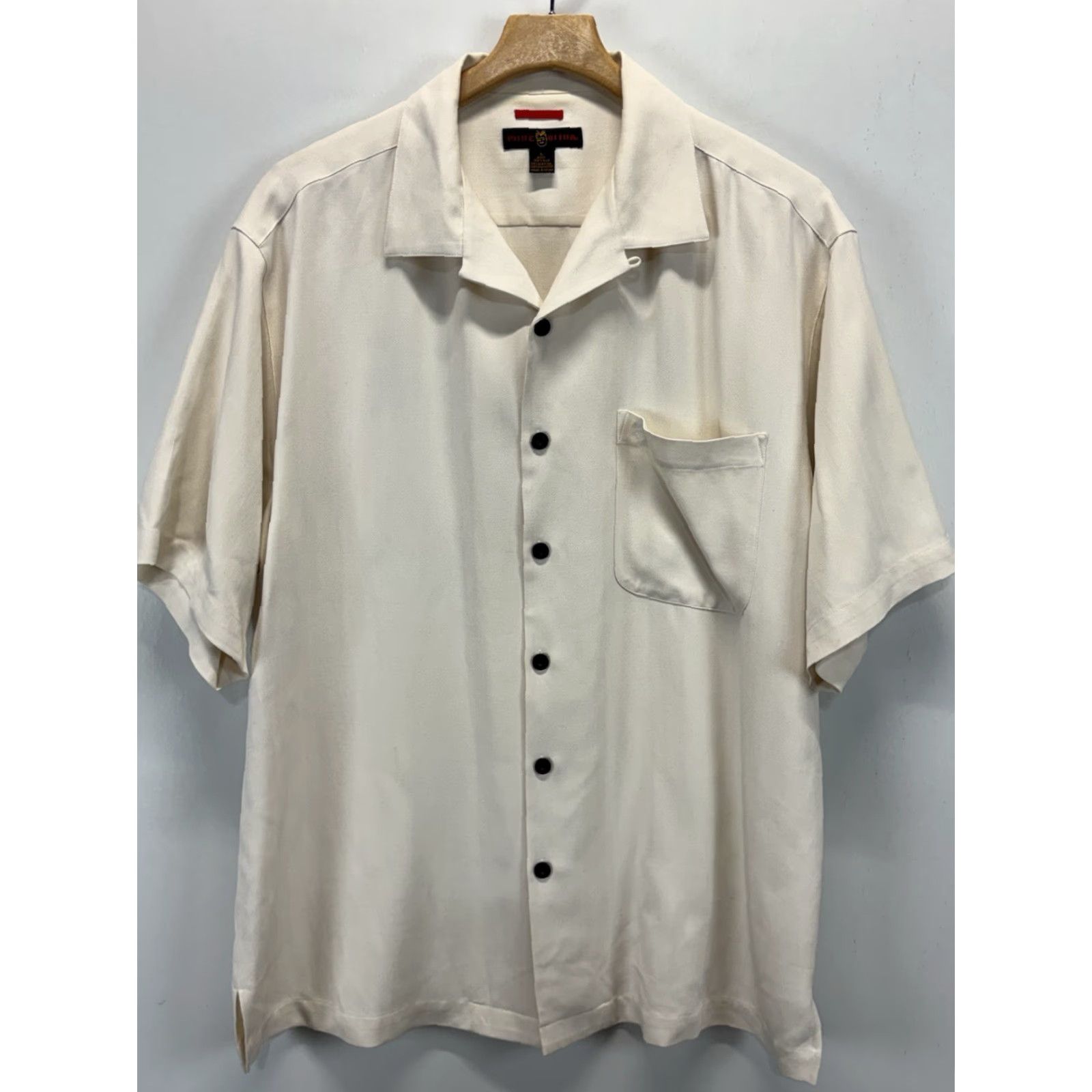 Vintage VINTAGE Mike Ditka Shirt Golf Series 100% Silk Men’s L Ivory Embroidered ’88 Men’s L Shirts Men’s L Ivory Embroidered Signed ‘88 Golf Hat? Size US L / EU 52-54 / 3 - 3 Thumbnail
