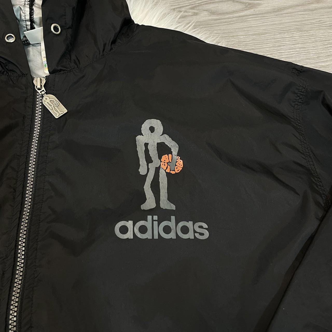 Adidas × Vintage 90s ADIDAS STREETBALL VINTAGE BIG LOGO JACKET Size US M / EU 48-50 / 2 - 3 Thumbnail