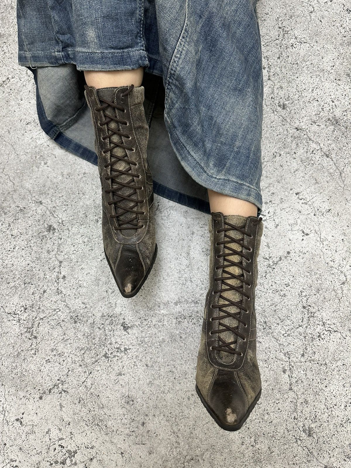 Other Ankle boots Faded Balenciaga Style Size US 8 / IT 38 - 10 Thumbnail