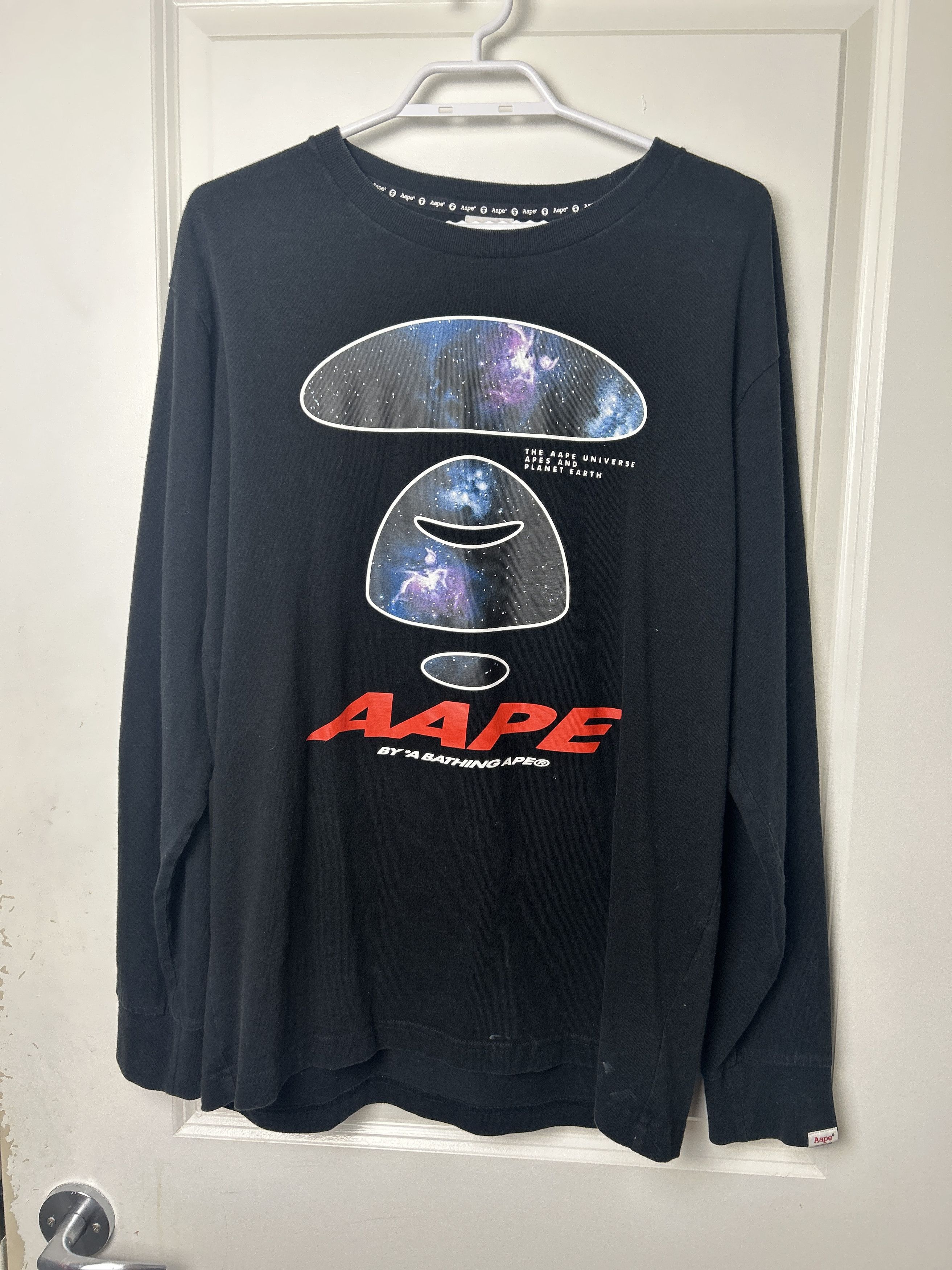Aape Aape Galaxy Shirt Size US XL / EU 56 / 4 - 1 Thumbnail