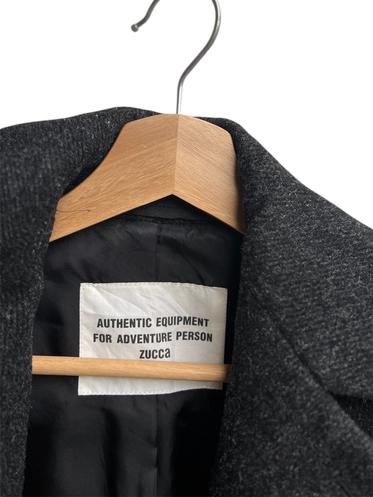 CABANE de ZUCCa × Issey Miyake × Zucca Zucca Wool Blend Coat Size US S / EU 44-46 / 1 - 8 Thumbnail