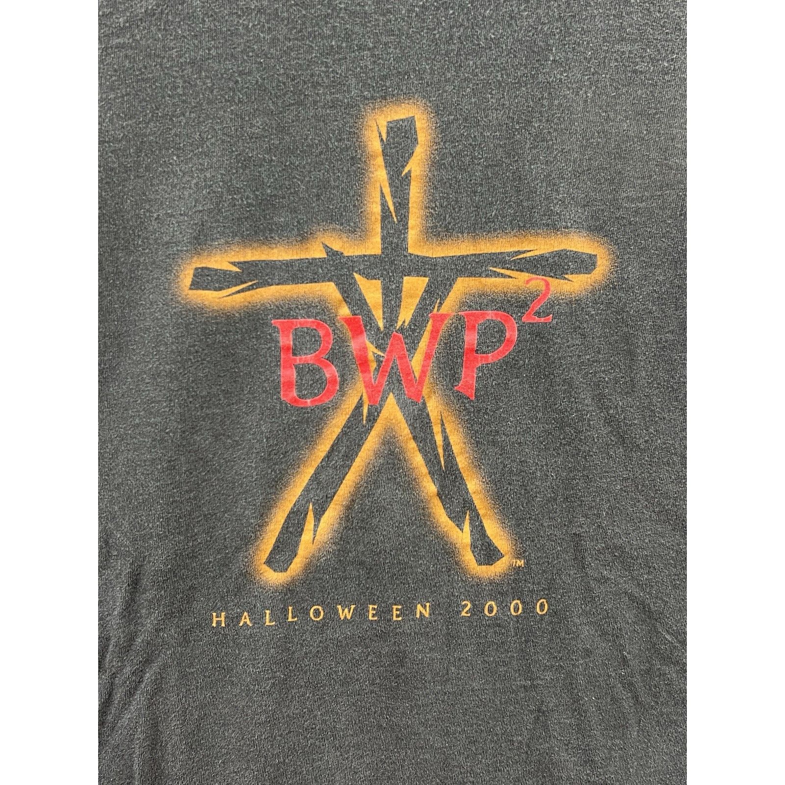 Gildan Blair Witch Project 2 Halloween 2000 Black Horror Movie Tee Size US XL / EU 56 / 4 - 4 Thumbnail