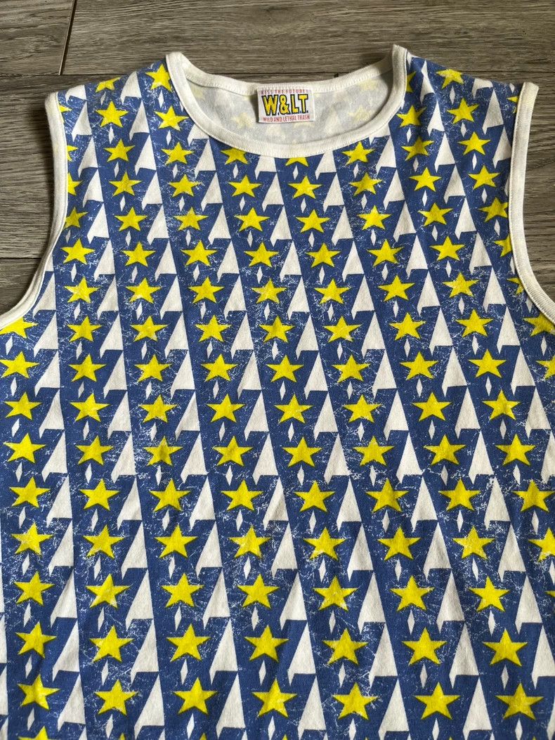 Walter Van Beirendonck walter van beirendonck W&LT full-print star-printed vest Size 36S - 3 Thumbnail