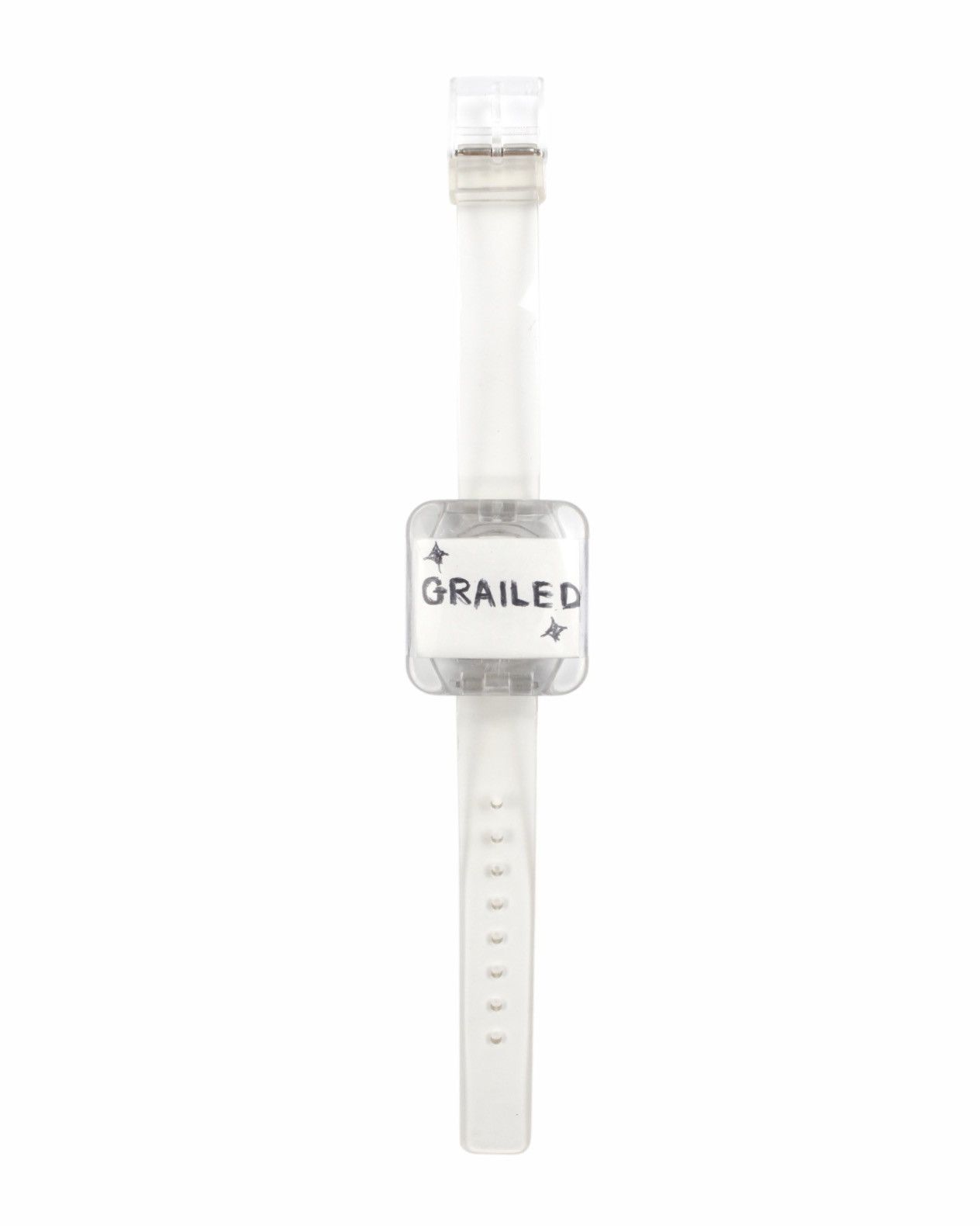 Hysteric Glamour 2000S “PRINT SEAL WATCH” CLEAR DIGITAL WATCH Size ONE SIZE - 1 Thumbnail