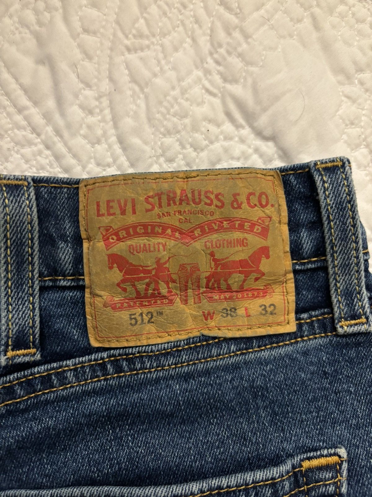 Levi's Vintage Clothing Levi’s 512 (slim taper) Size US 38 / EU 54 - 3 Thumbnail