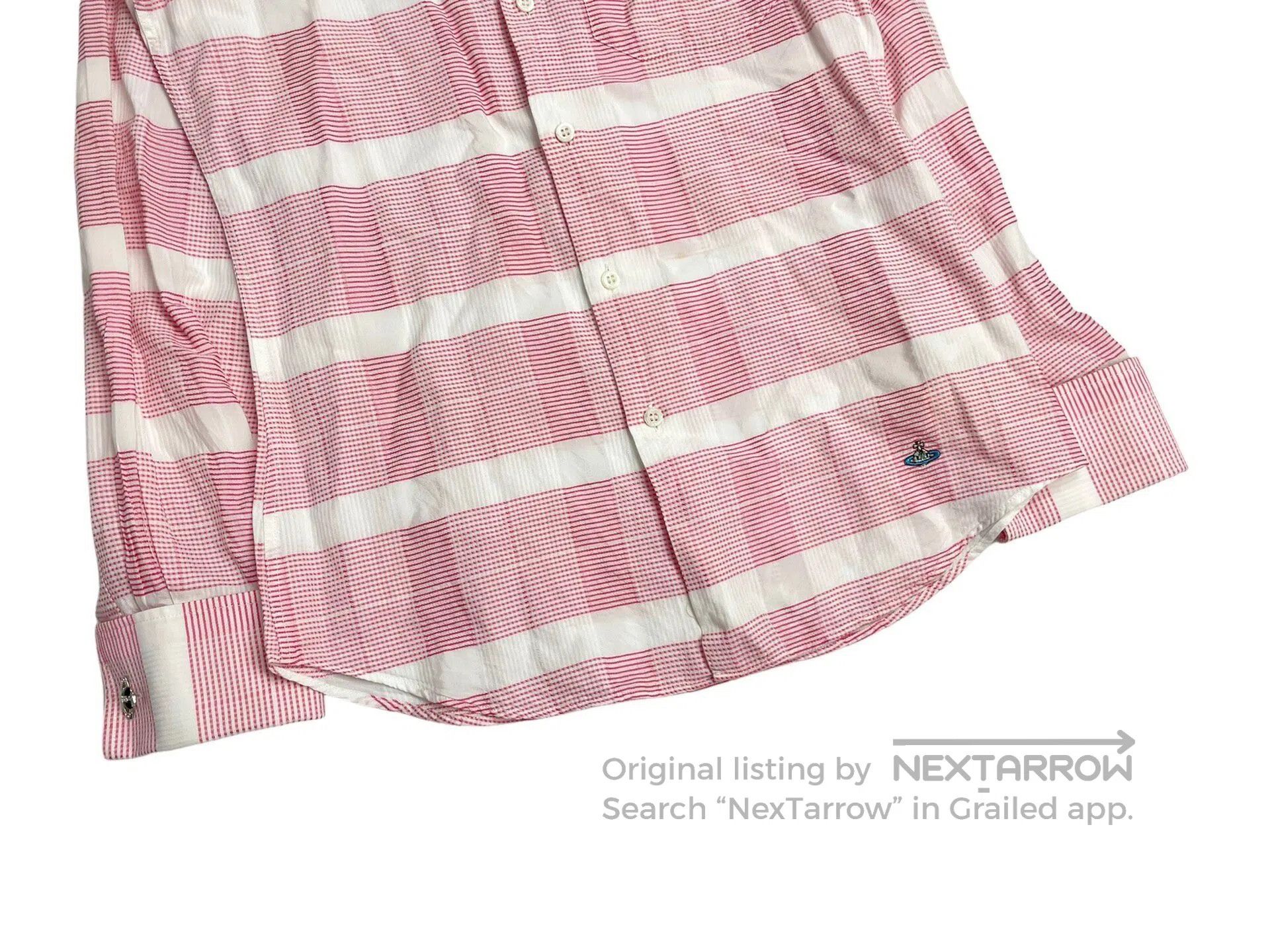 Vivienne Westwood Vivienne Westwood Gingham Cufflink Shirt Size US S / EU 44-46 / 1 - 4 Thumbnail