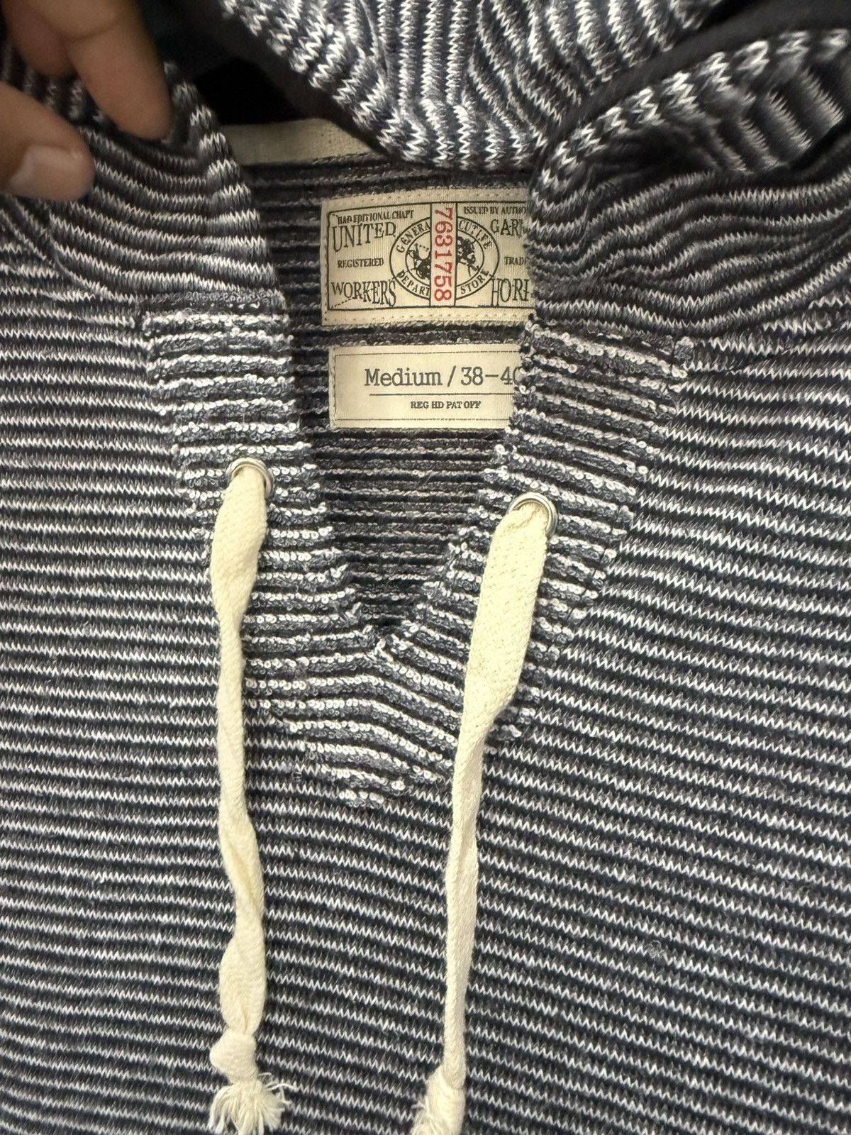 Garment Reproduction of Workers 🔥 United Garments Worker Japan Jumper Sweat Pullover Hoodie Size M / US 6-8 / IT 42-44 - 4 Thumbnail