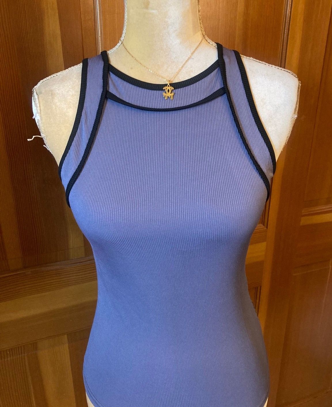 Designer × Other Nwt, Lavishly Paris Women’s Summer Slim Fit Tank Top. Size M / US 6-8 / IT 42-44 - 7 Thumbnail