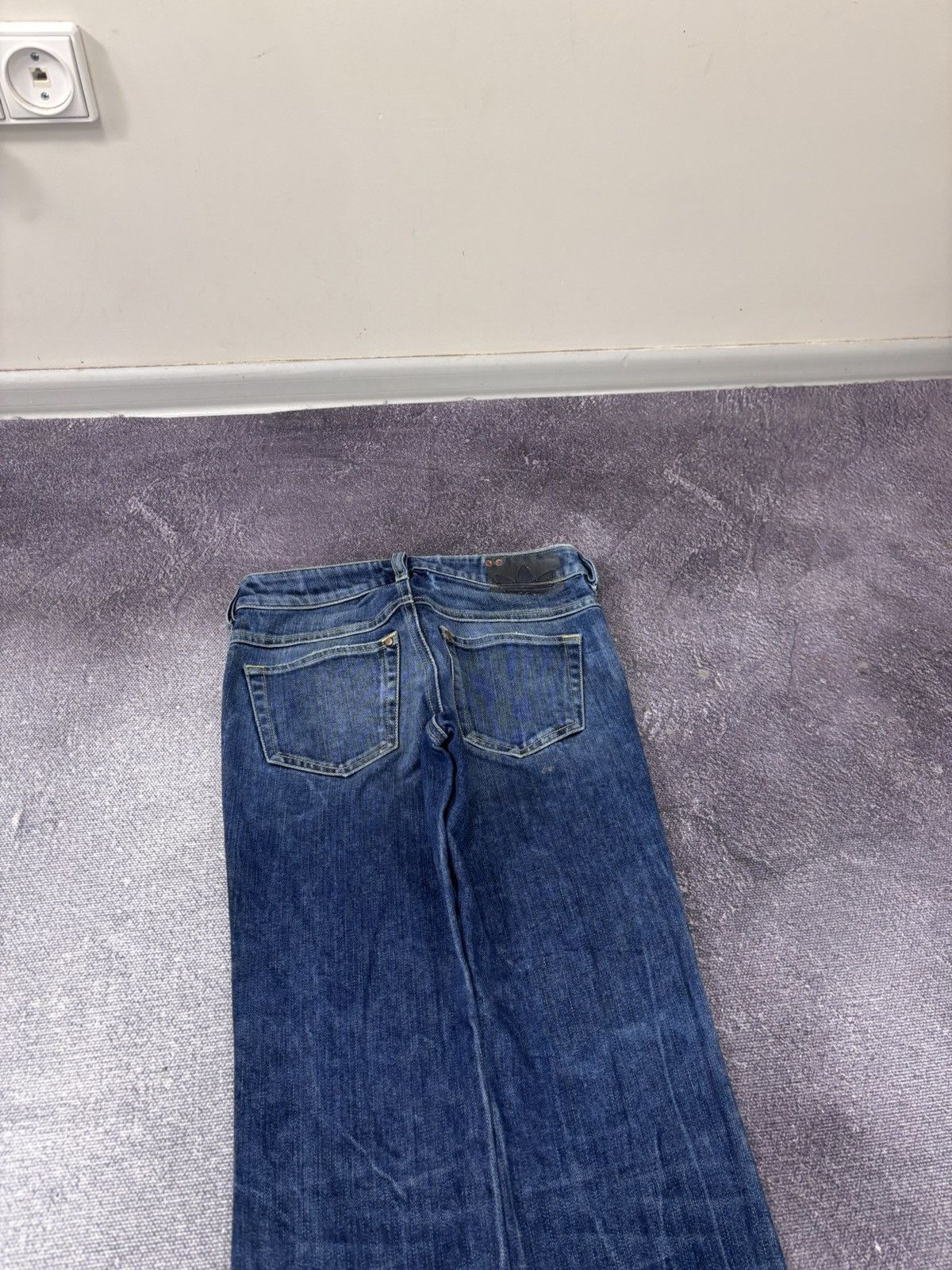 Adidas × Diesel Diesel X Adidas Sample F/W08 NWT Women’s Blue Denim Jeans Size 28" / US 6 / IT 42 - 20 Thumbnail