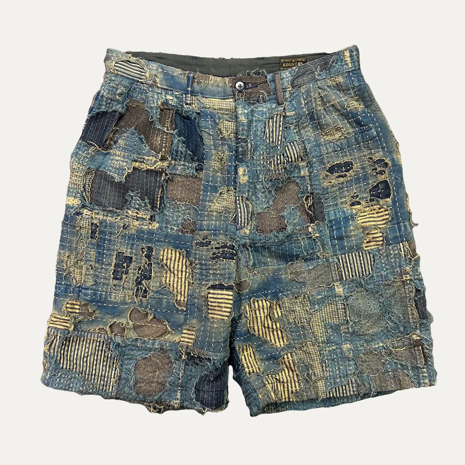 Kapital Kapital Indigo Denim Short Size 32" / US 10 / IT 46 - 1 Thumbnail
