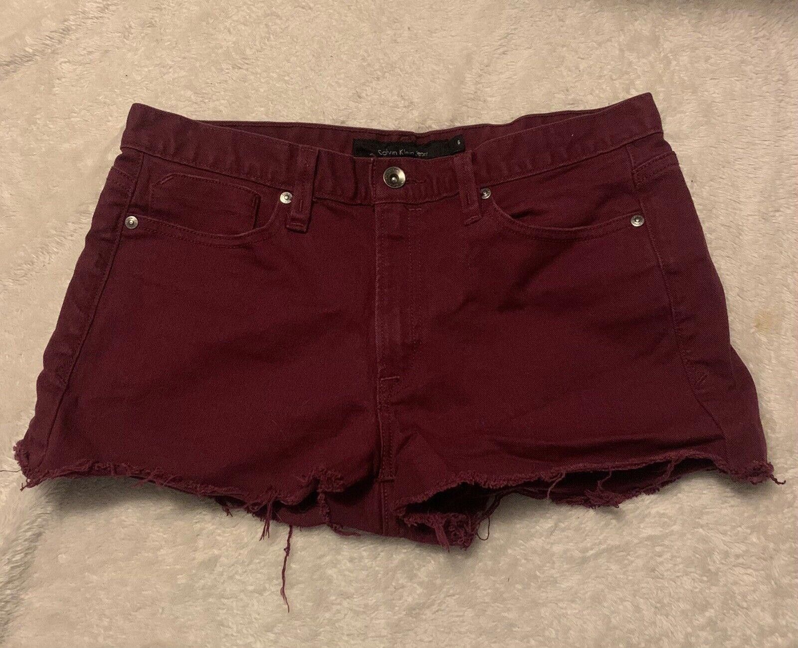 Calvin Klein Calvin Klein Womens Shorts Size 6 Size 28" / US 6 / IT 42 - 1 Thumbnail