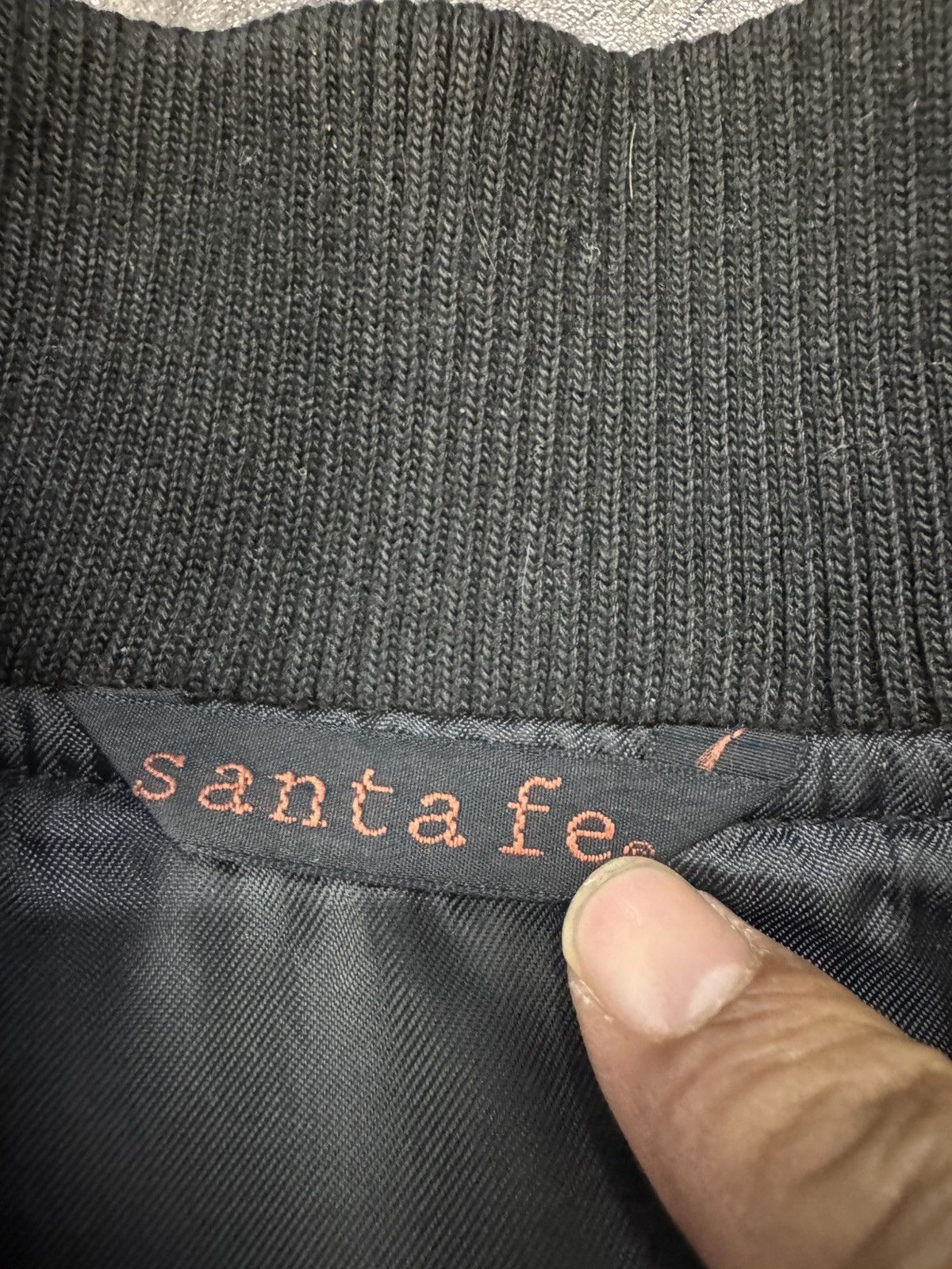Japanese Brand Vintage Santa Fe Embroided Bomber Jacket Size US M / EU 48-50 / 2 - 7 Thumbnail