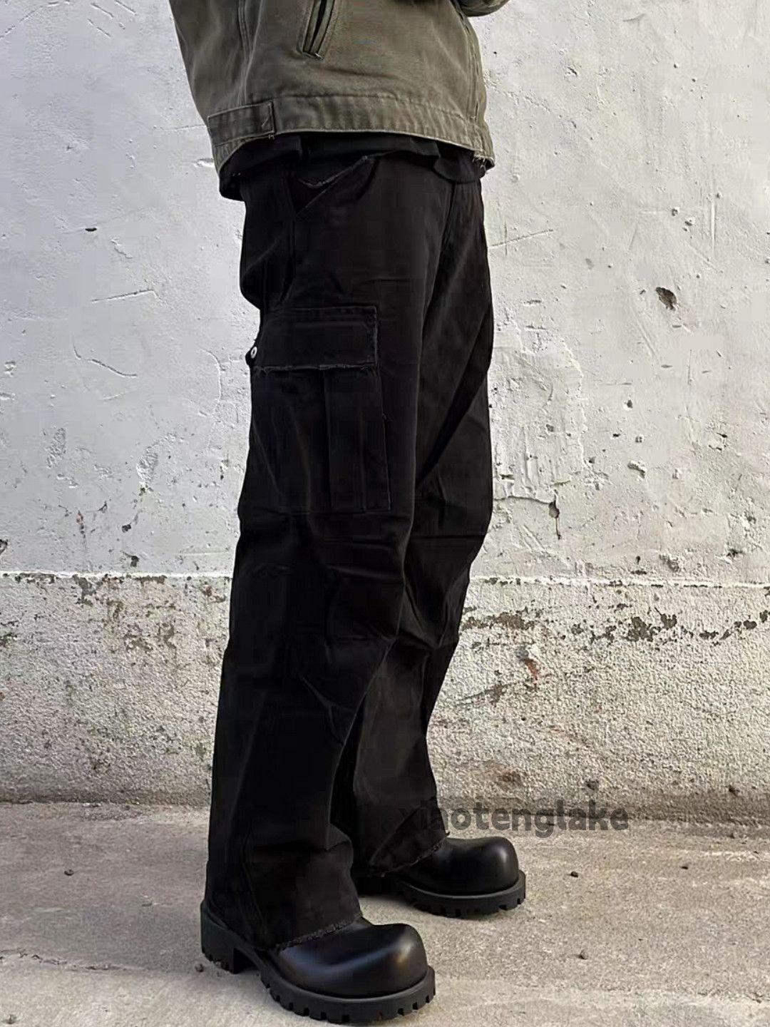 Designer × Vintage ut outdoor sports military tactical flared cargo pants Size US 30 / EU 46 - 5 Thumbnail