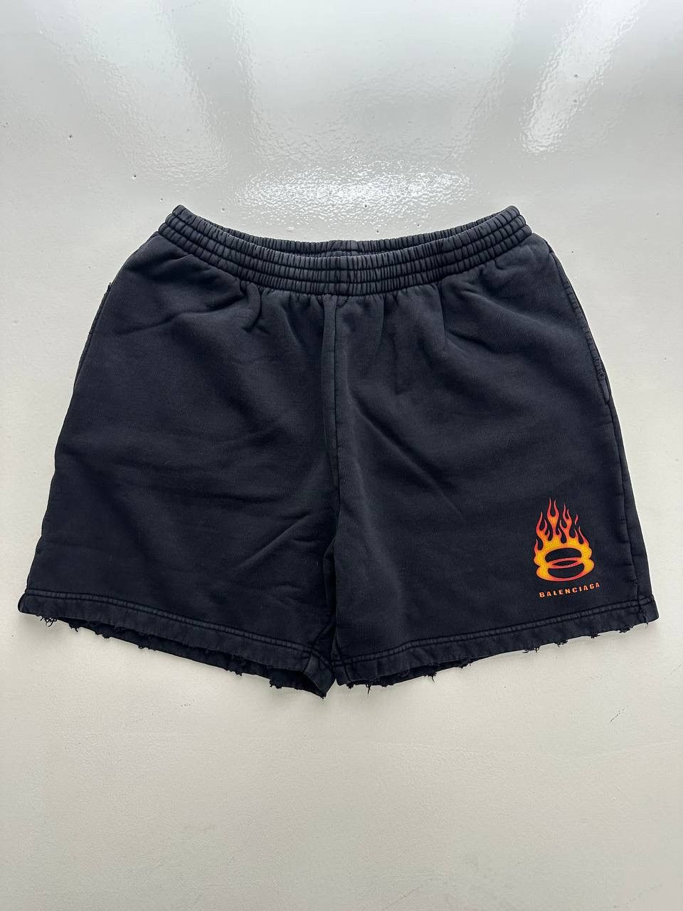 Balenciaga Burning Unity Arch Molleton Shorts | Grailed Balenciaga Burning Unity Arch Molleton Shorts | Grailed