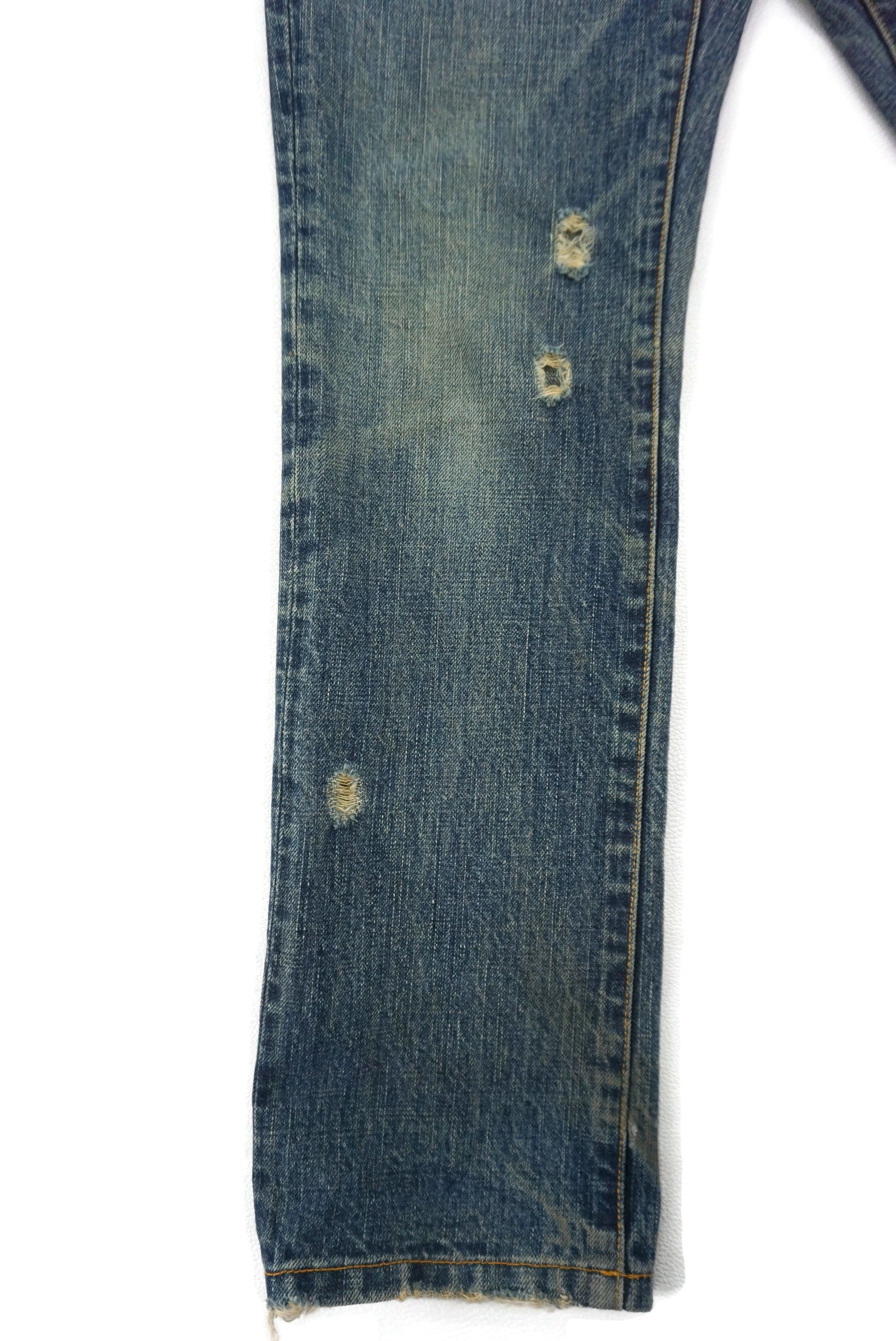 Japanese Brand Sunao Kuwahara Jeans W30xL29.5 Low-Rise Straight Leg Denim Size 27" / US 4 / IT 40 - 5 Thumbnail