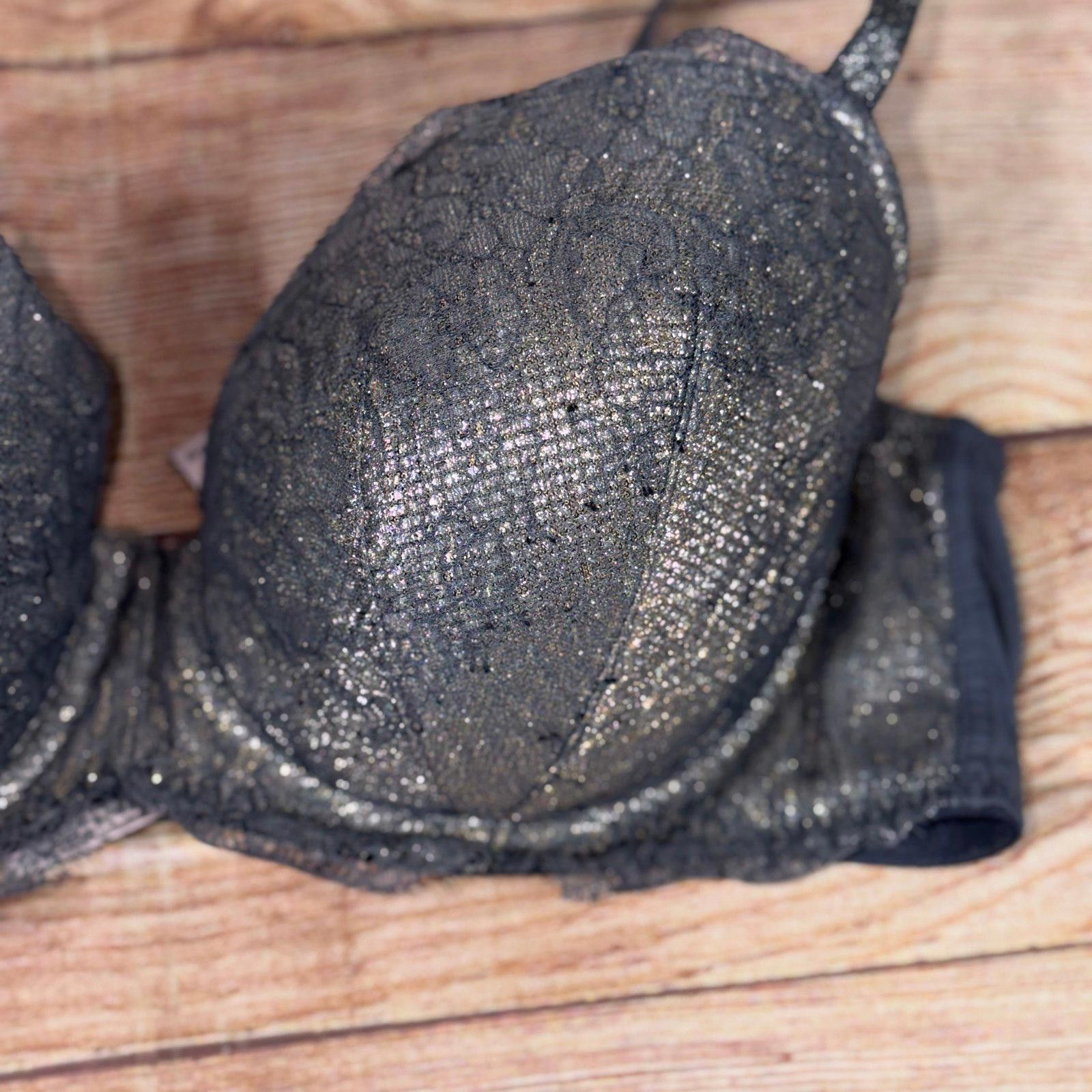 Other Victoria's Secret Lace Demi Bra 36D Size ONE SIZE - 3 Thumbnail