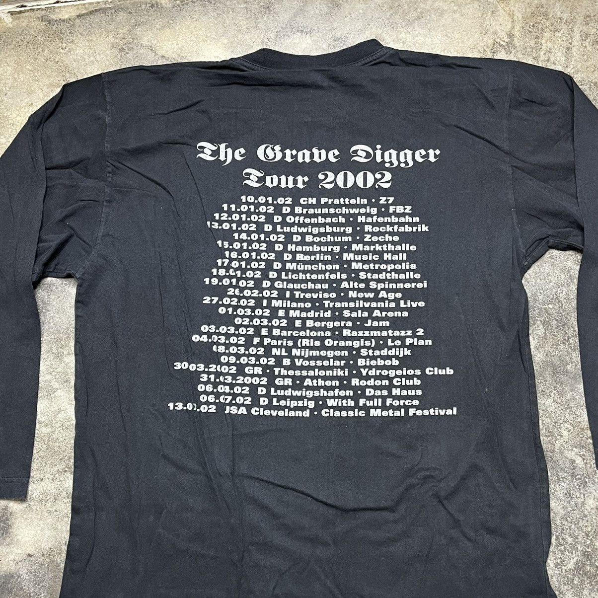 Vintage vintage grave digger longsleeve band tshirt Size US XL / EU 56 / 4 - 6 Thumbnail