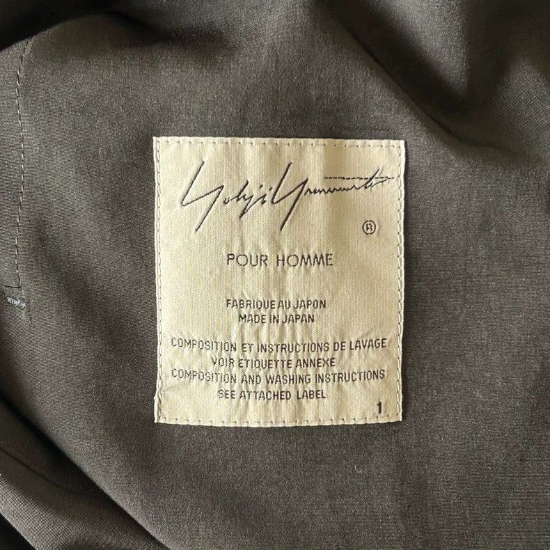 Yohji Yamamoto Yohji Yamamoto 19aw Triacetic Acid Gold Button Windbreaker Size US S / EU 44-46 / 1 - 5 Thumbnail