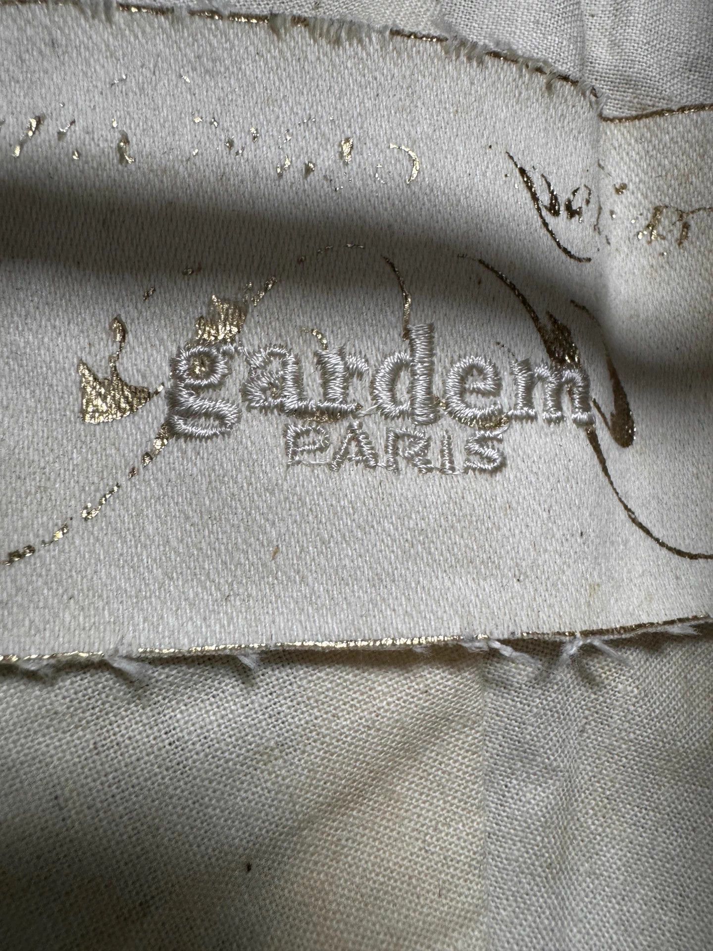 Other Garden Paris leather panel wool-cotton blend pre-owned vest Size XXS / US 00 / IT 34 - 5 Thumbnail