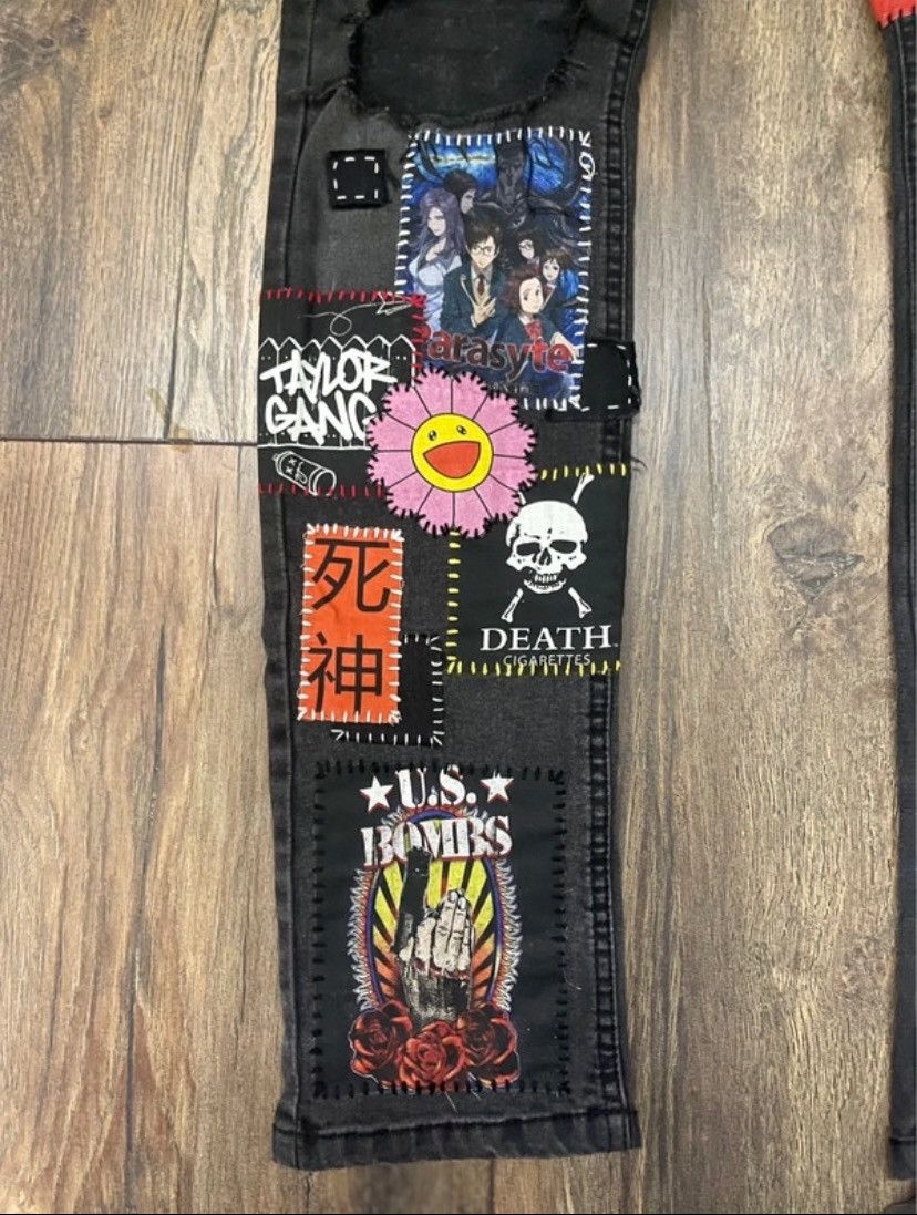 Denime Missing since thursday x City morgue Inspired Pant Size US 38 / EU 54 - 3 Thumbnail