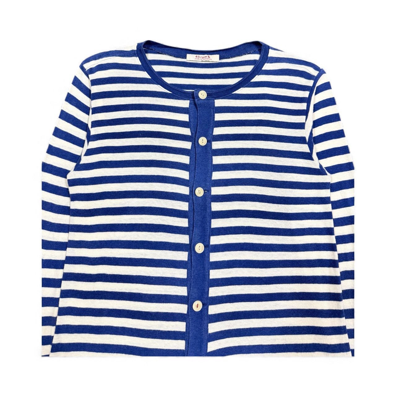 45rpm Vtg🔥45rpm & Joubu De Nagamochi Striped Cardigan Size US S / EU 44-46 / 1 - 3 Thumbnail