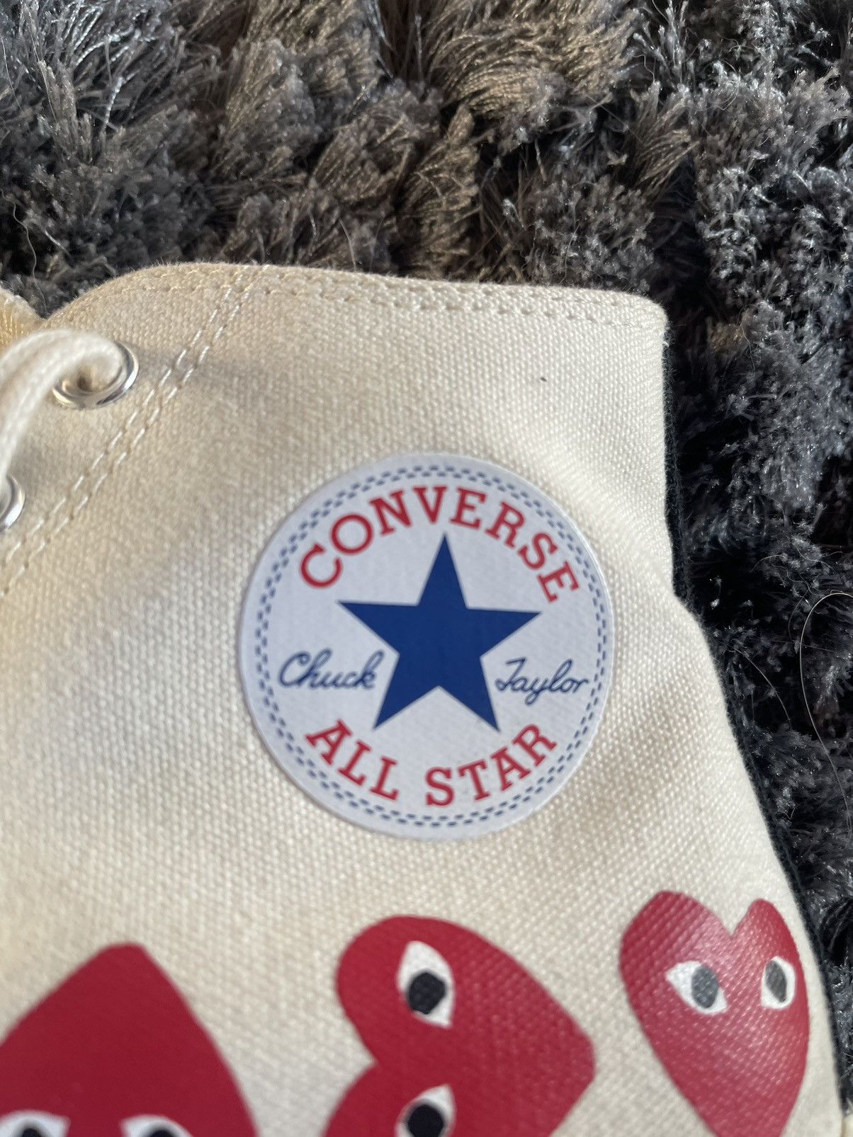 Converse × Vintage Vintage Original Converse Chuck Jaylor ALL STAR UK 9 White Size US 11.5 / IT 41.5 - 5 Thumbnail