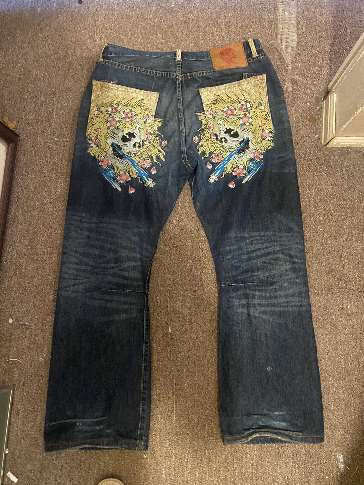 Christian Audigier Vintage christain audiger heans from 2009 Size US 36 / EU 52 - 1 Thumbnail