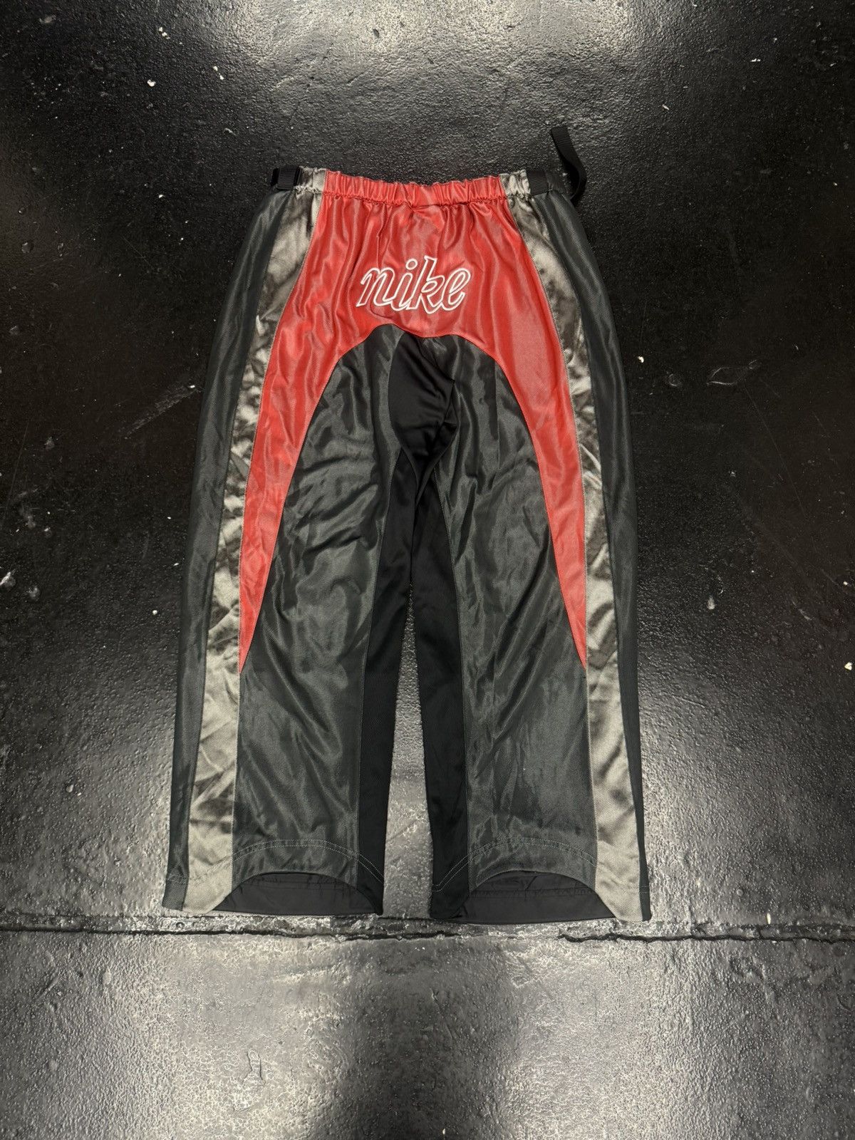 Cactus Plant Flea Market × Nike CPFM X NIKE Red Mesh Track Pants Size US 38 / EU 54 - 2 Thumbnail