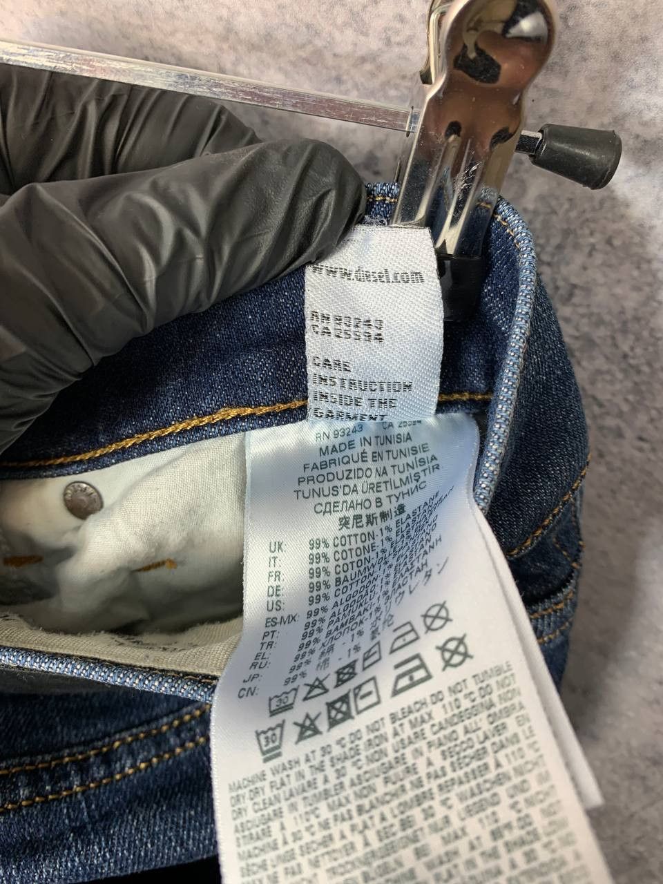 Diesel × Vintage Diesel Industry D-STRUKT Denim Jeans Pant Vintage size 32 Size 32" / US 10 / IT 46 - 19 Thumbnail