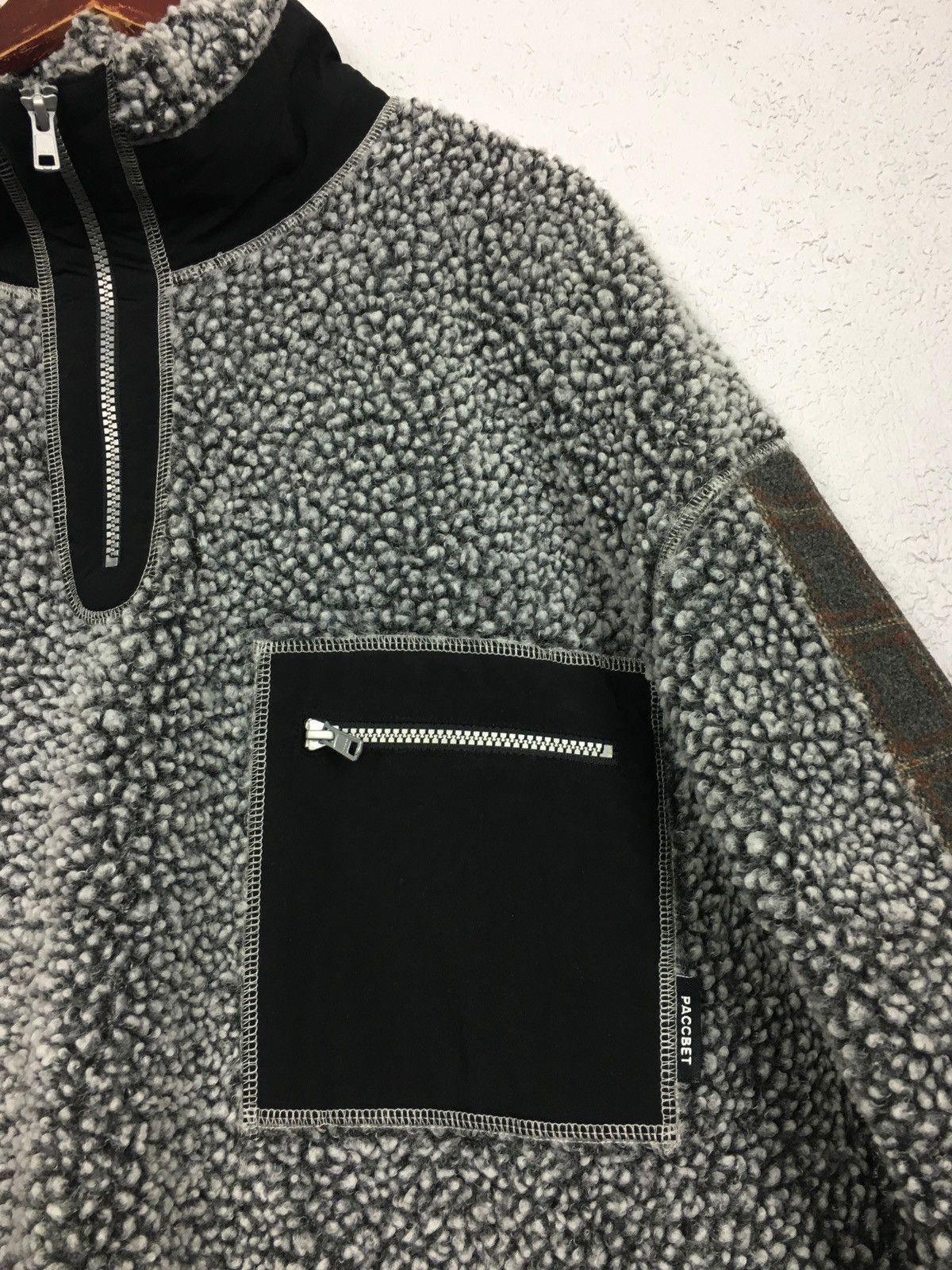 Gosha Rubchinskiy jacket RASSVET Fleece Quarter 1/4 Half Zip Up Gosha vintage Size US XL / EU 56 / 4 - 3 Thumbnail