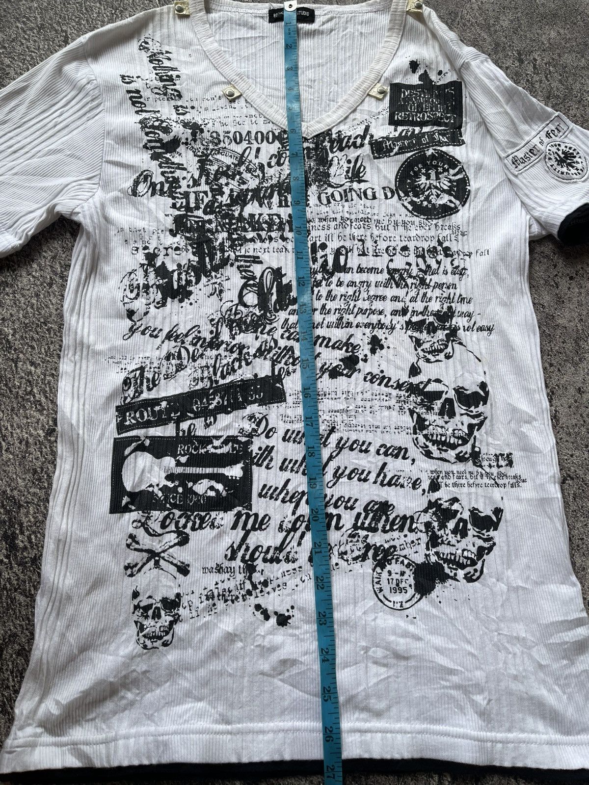 Japanese Brand Y2K Batsu studio grunge poem ifsixwasnine Size US M / EU 48-50 / 2 - 8 Thumbnail