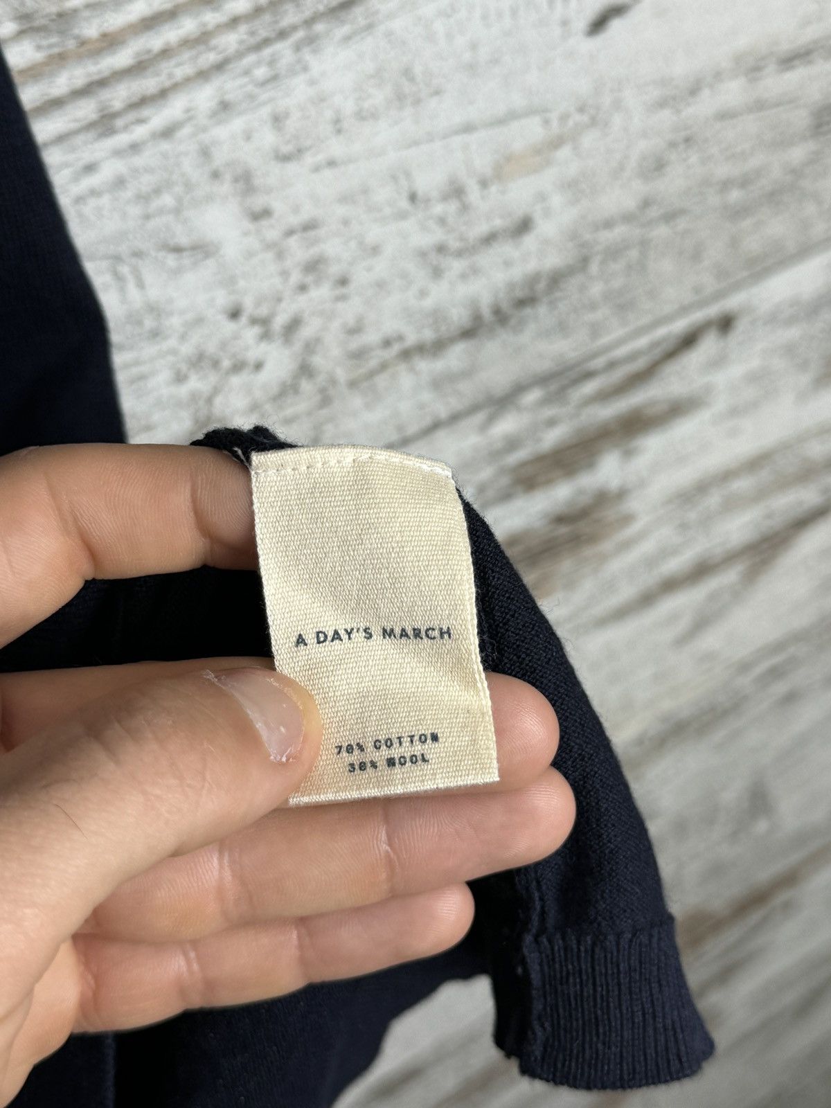 A Day's March Mens A Days March polos luxury T-shirt cotton wool Size US M / EU 48-50 / 2 - 7 Thumbnail