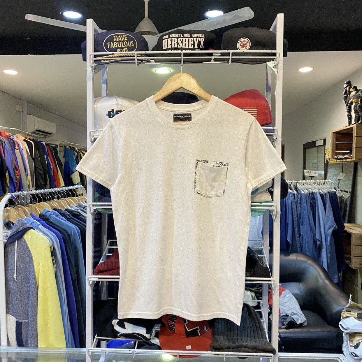 NANO universe × Number (N)ine Number (N)ine x Nano Universe Music Pocket Tee Size US M / EU 48-50 / 2 - 1 Thumbnail