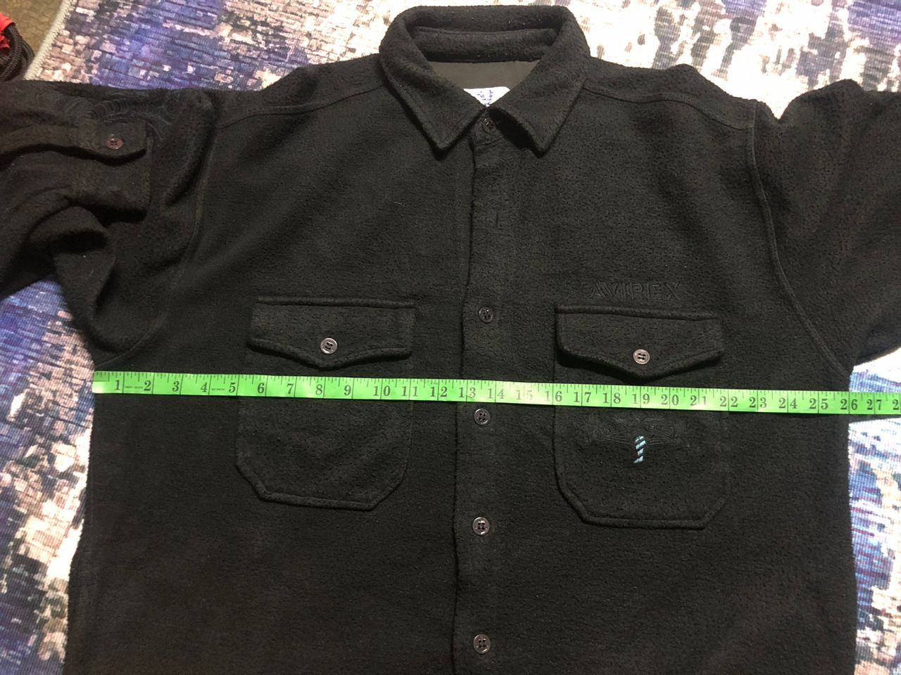 Avirex Avirex Navy Blues Homeward Bound Fleece Shirt Button Up Size US M / EU 48-50 / 2 - 19 Thumbnail